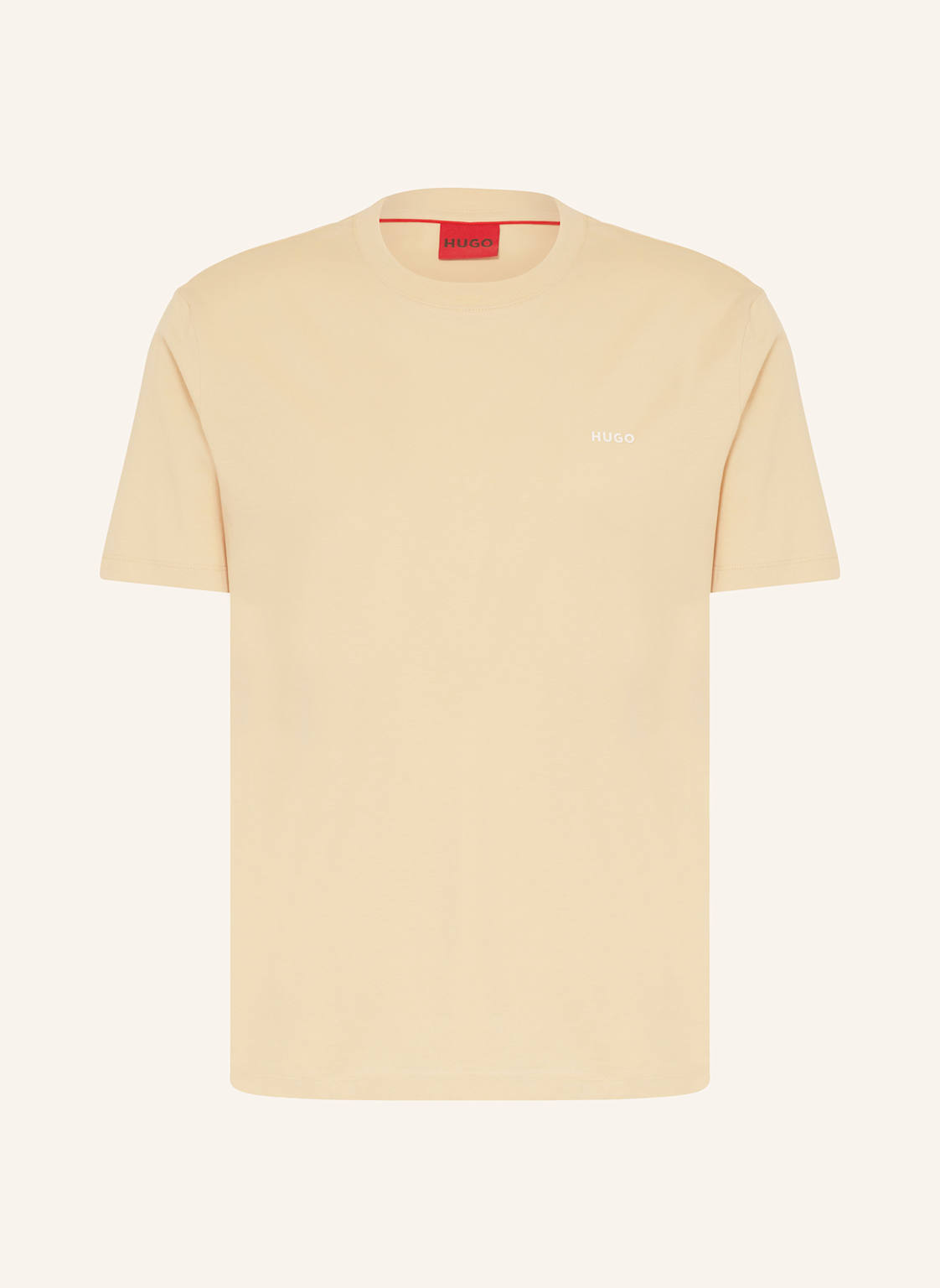 Hugo T-Shirt Dero beige Hugo T-Shirt Dero beige von HUGO