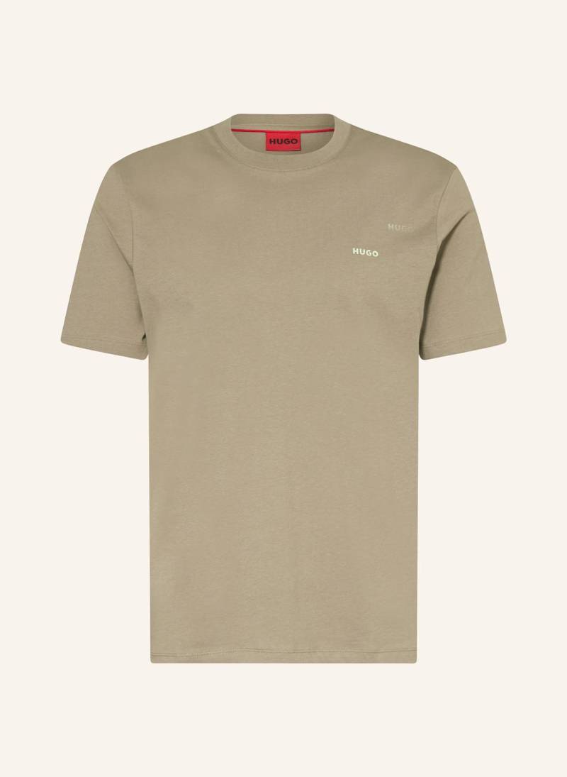 Hugo T-Shirt Dero braun von HUGO