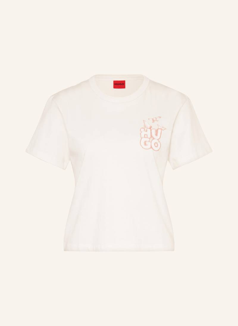 Hugo T-Shirt Destrel weiss von HUGO