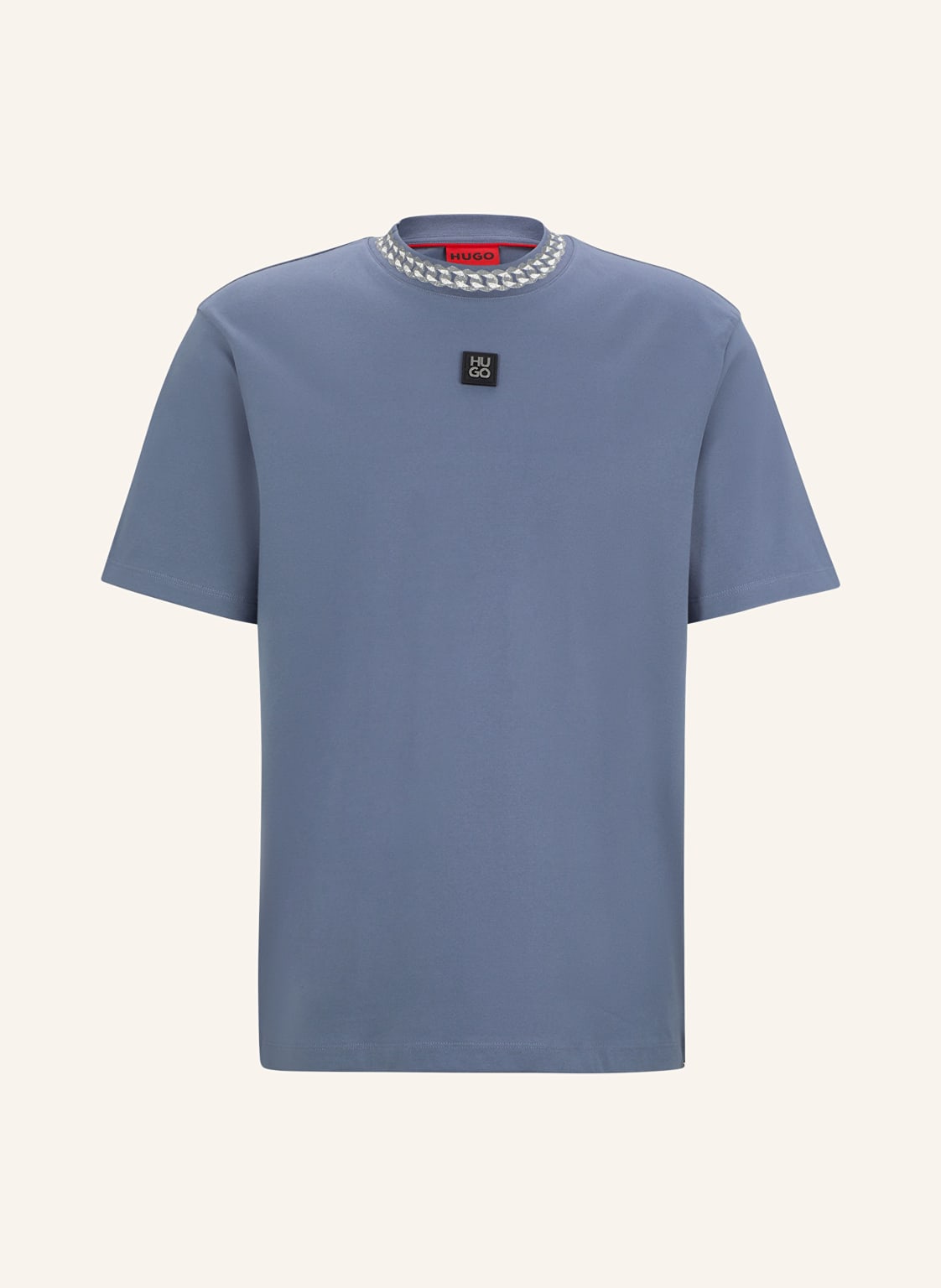 Hugo T-Shirt Deternal blau von HUGO