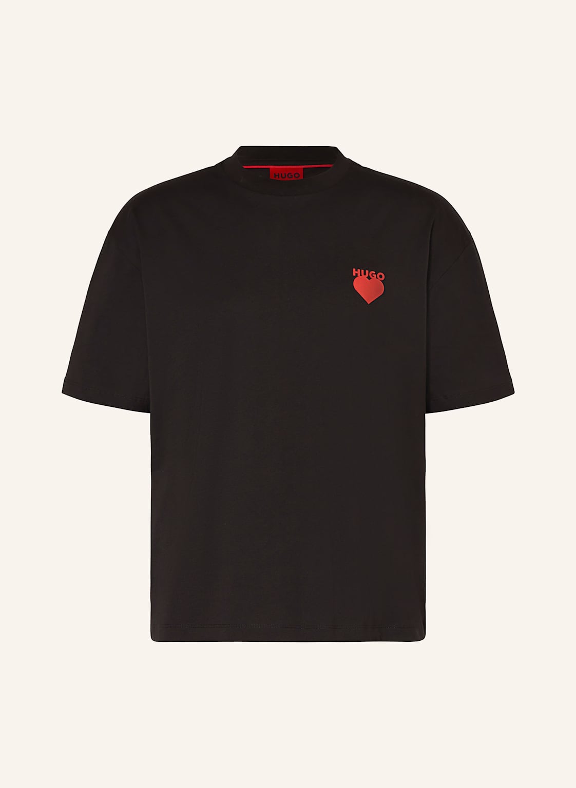 Hugo T-Shirt Dewdam schwarz Hugo T-Shirt Dewdam schwarz von HUGO