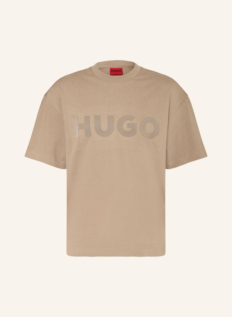 Hugo T-Shirt Dinkee braun von HUGO