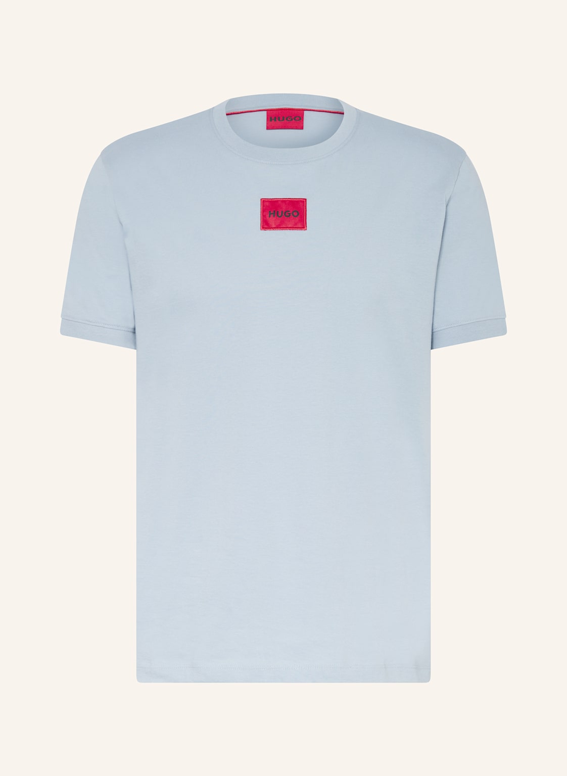 Hugo T-Shirt Diragolino blau von HUGO