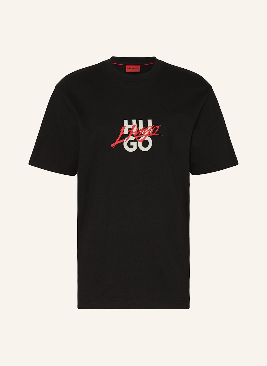 Hugo T-Shirt Dlongny schwarz von HUGO