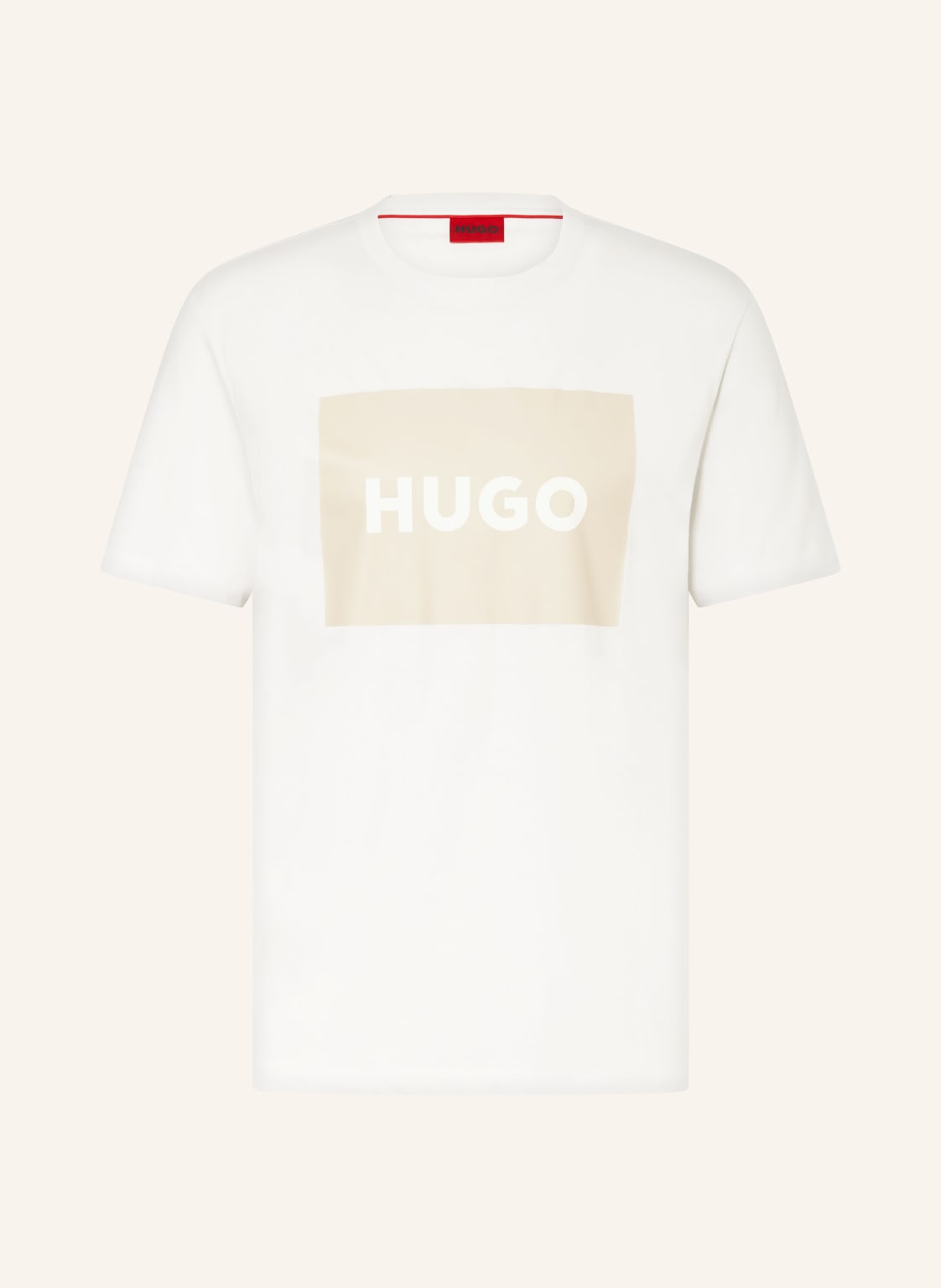 Hugo T-Shirt Dulive weiss von HUGO