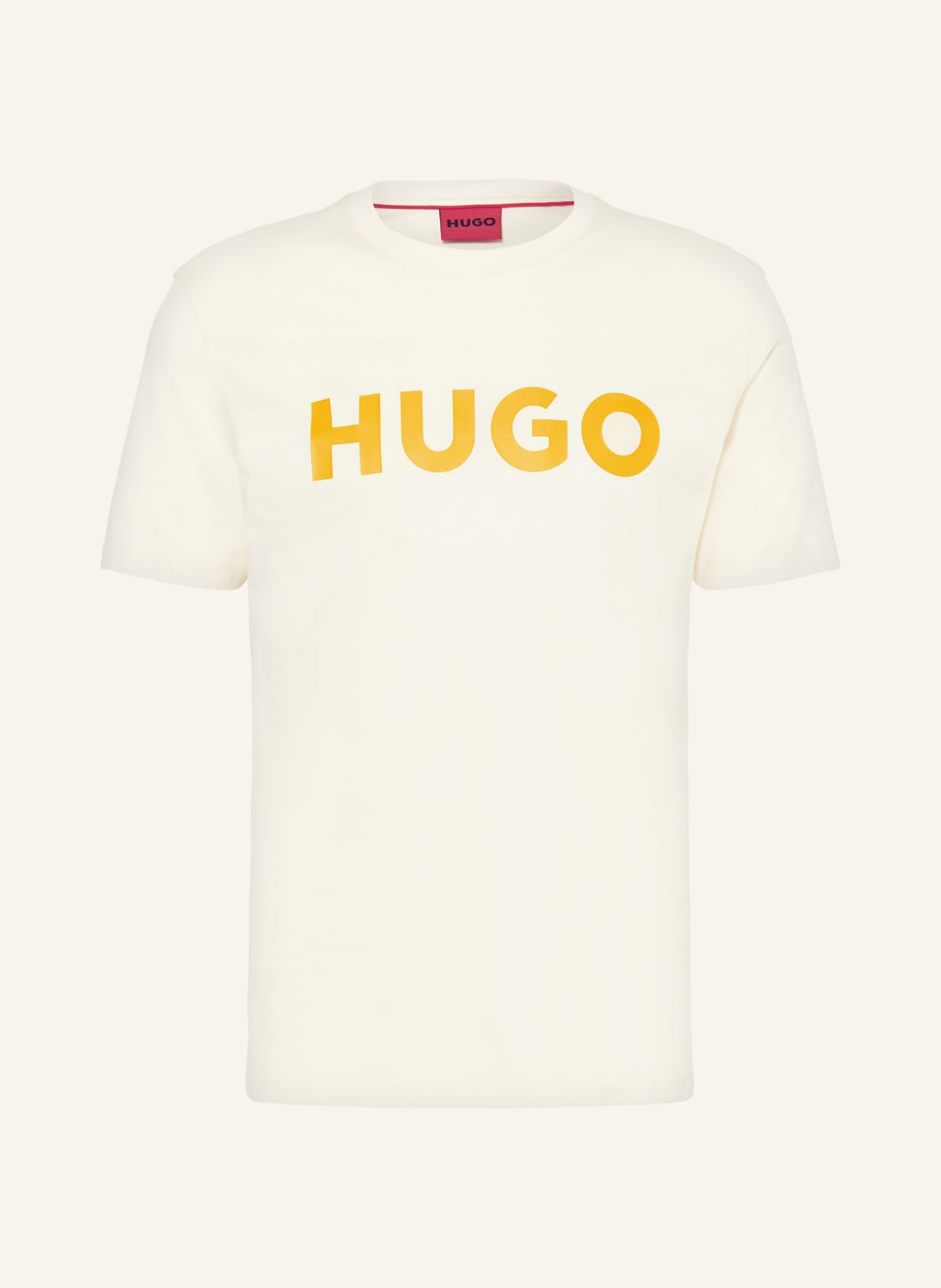 Hugo T-Shirt Dulivio beige von HUGO