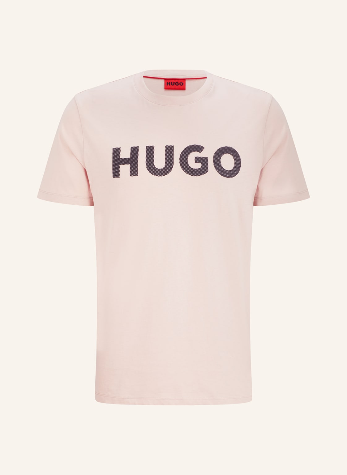 Hugo T-Shirt Dulivio rosa von HUGO