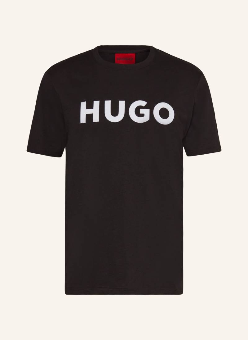 Hugo T-Shirt Dulivio schwarz von HUGO