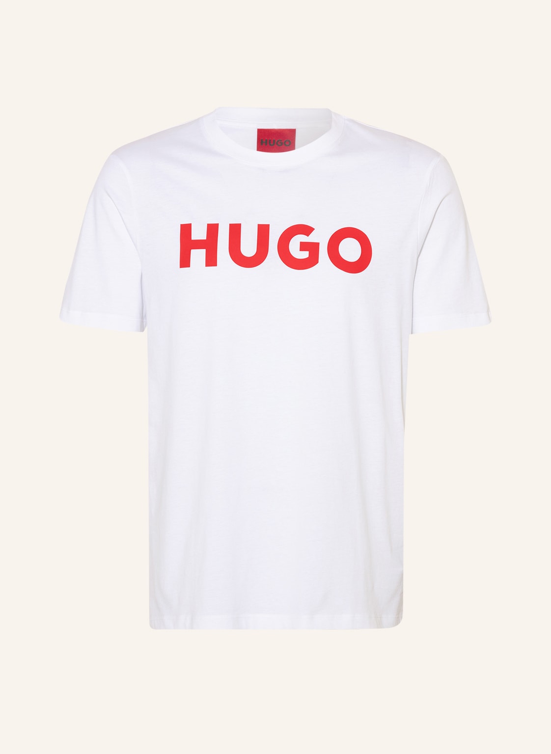 Hugo T-Shirt Dulivio weiss von HUGO