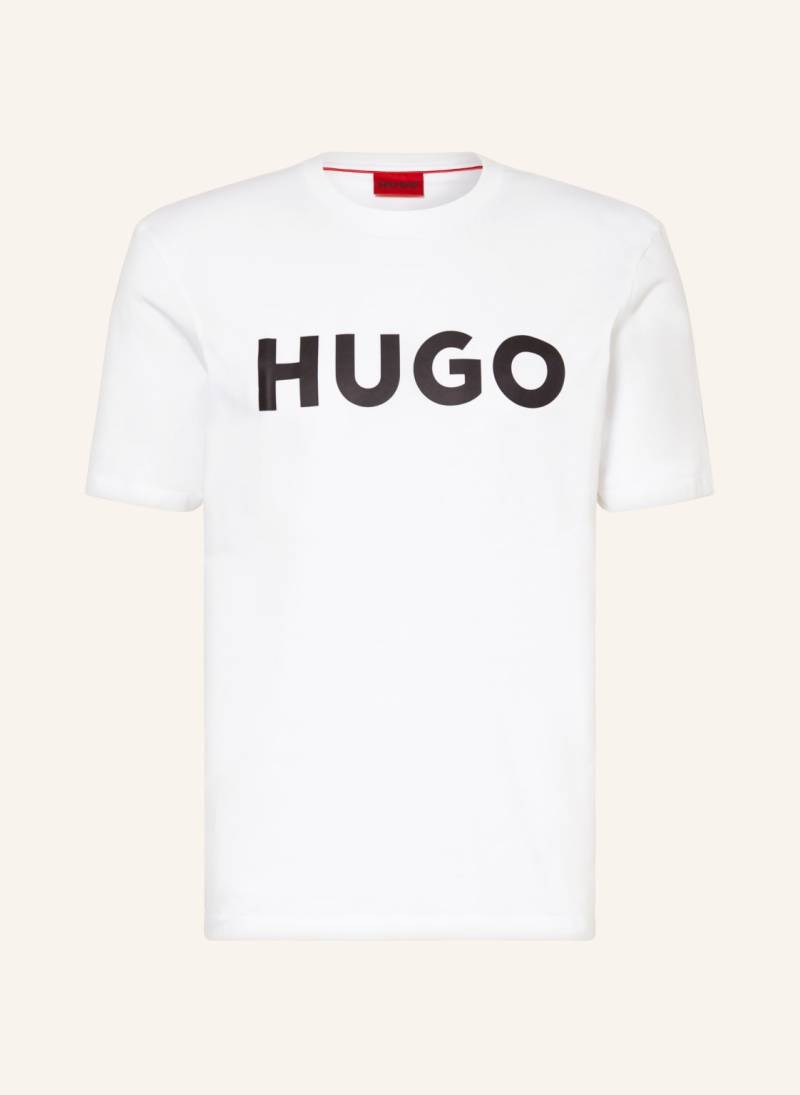 Hugo T-Shirt Dulivio weiss von HUGO