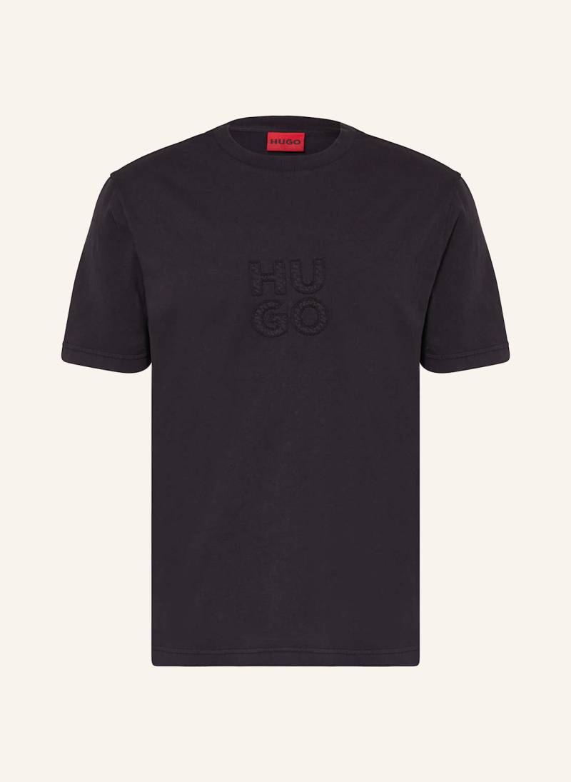 Hugo T-Shirt Dustress schwarz von HUGO