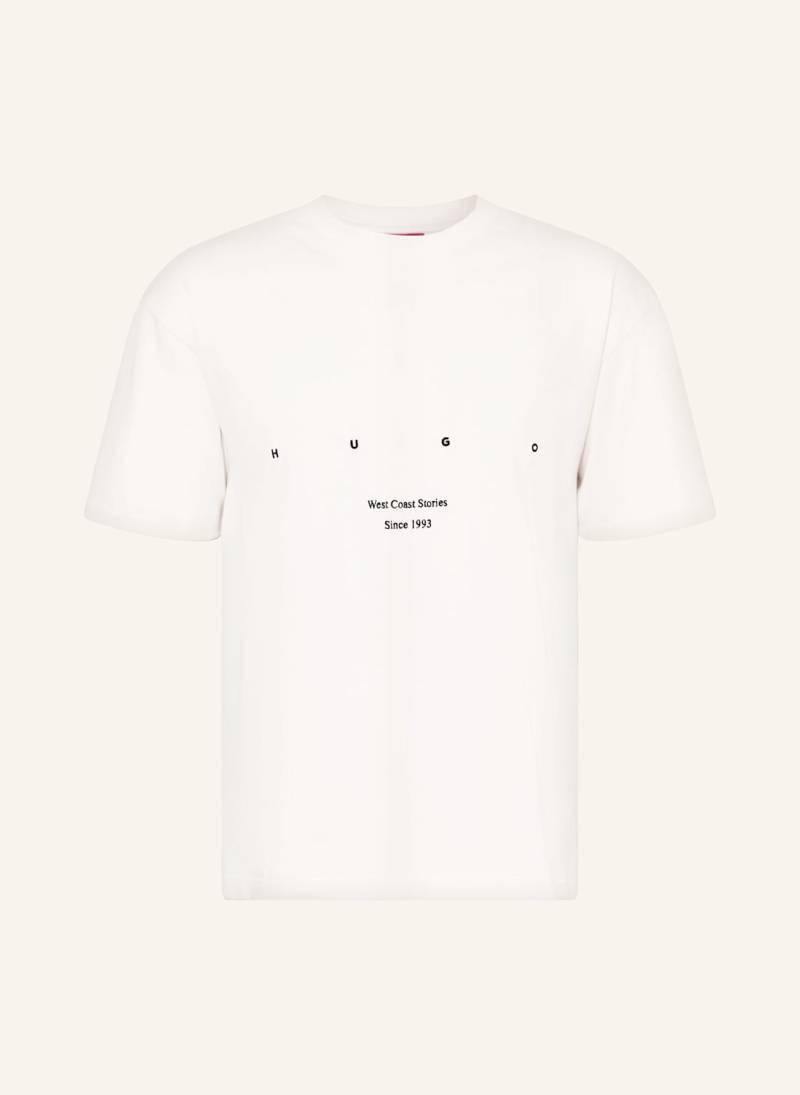 Hugo T-Shirt Duwrite weiss von HUGO