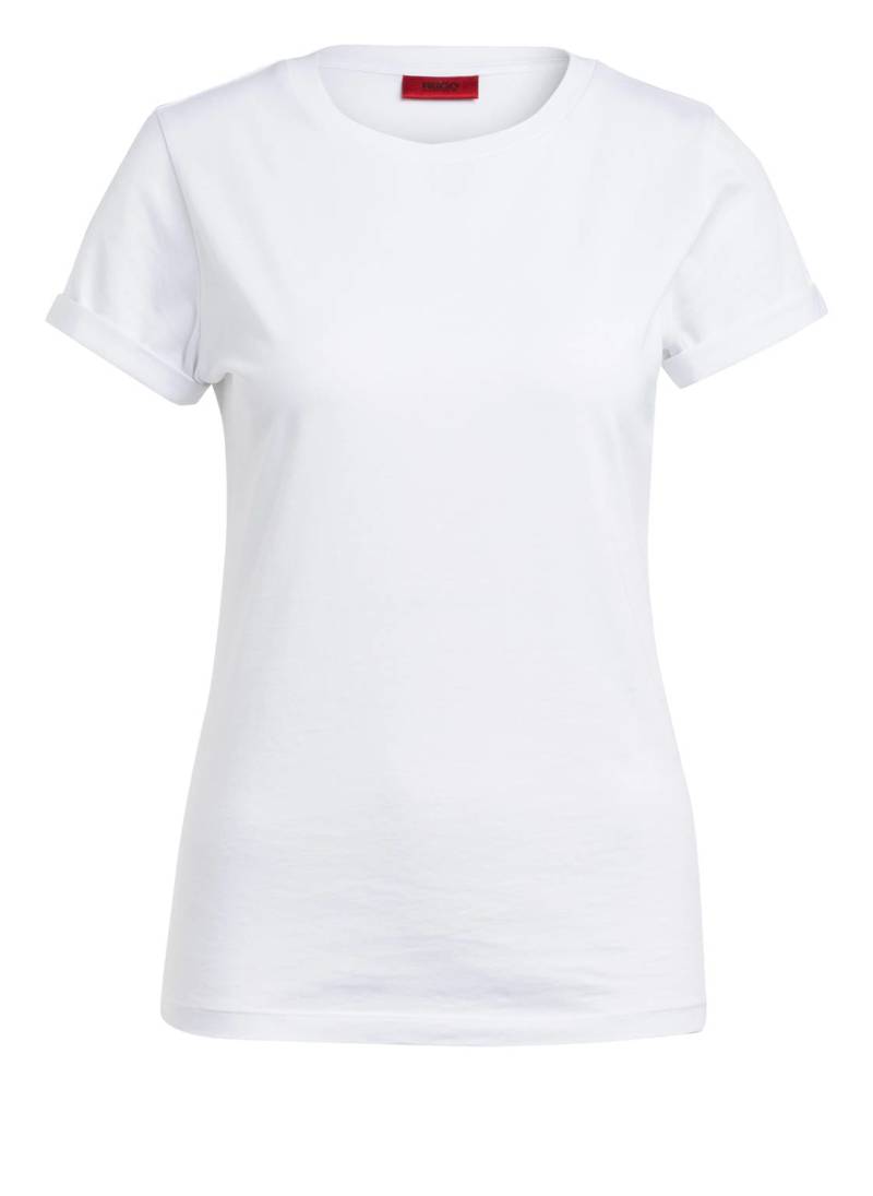 Hugo T-Shirt The Plain weiss von HUGO