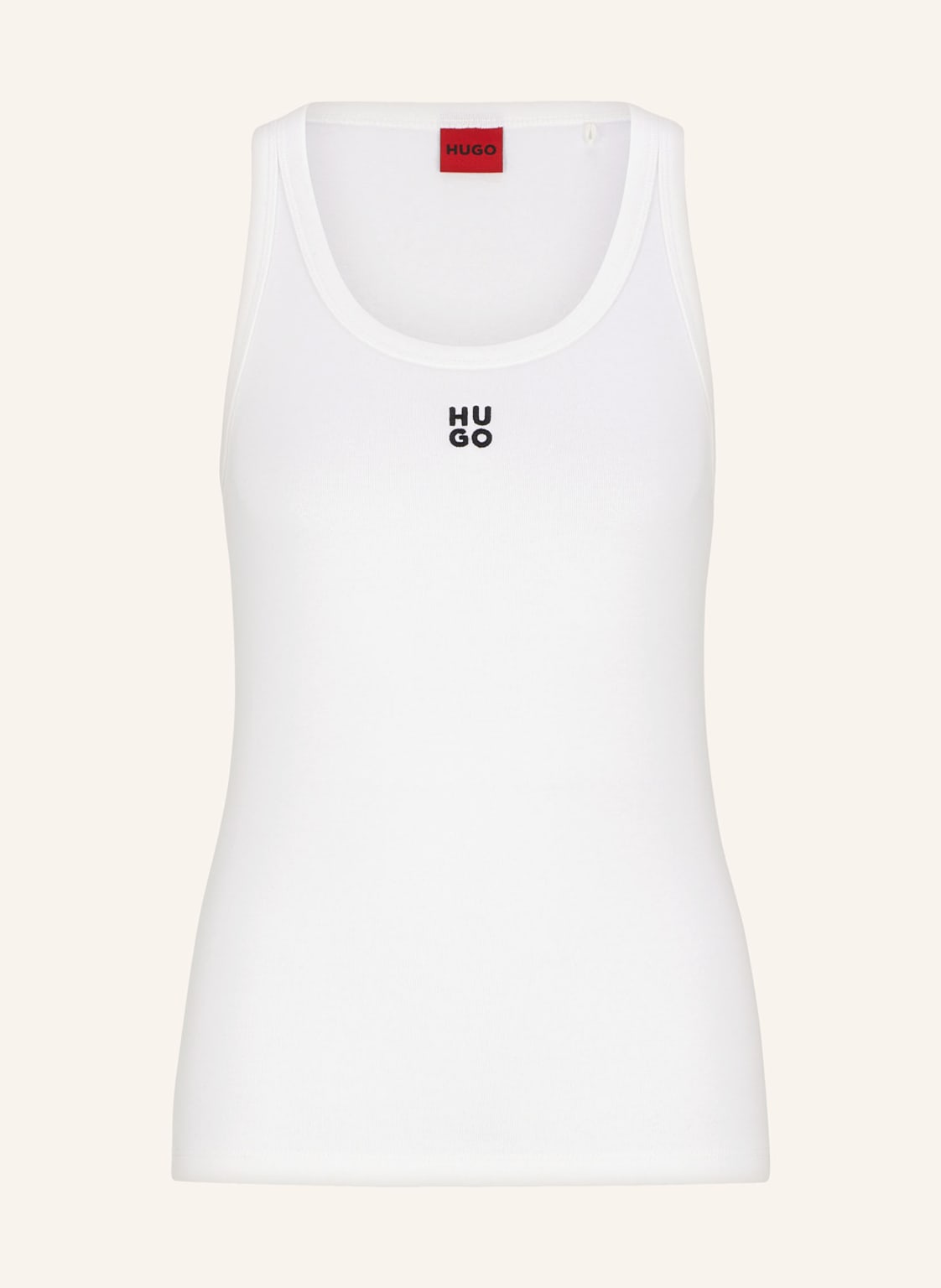 Hugo Tanktop Datamia weiss von HUGO