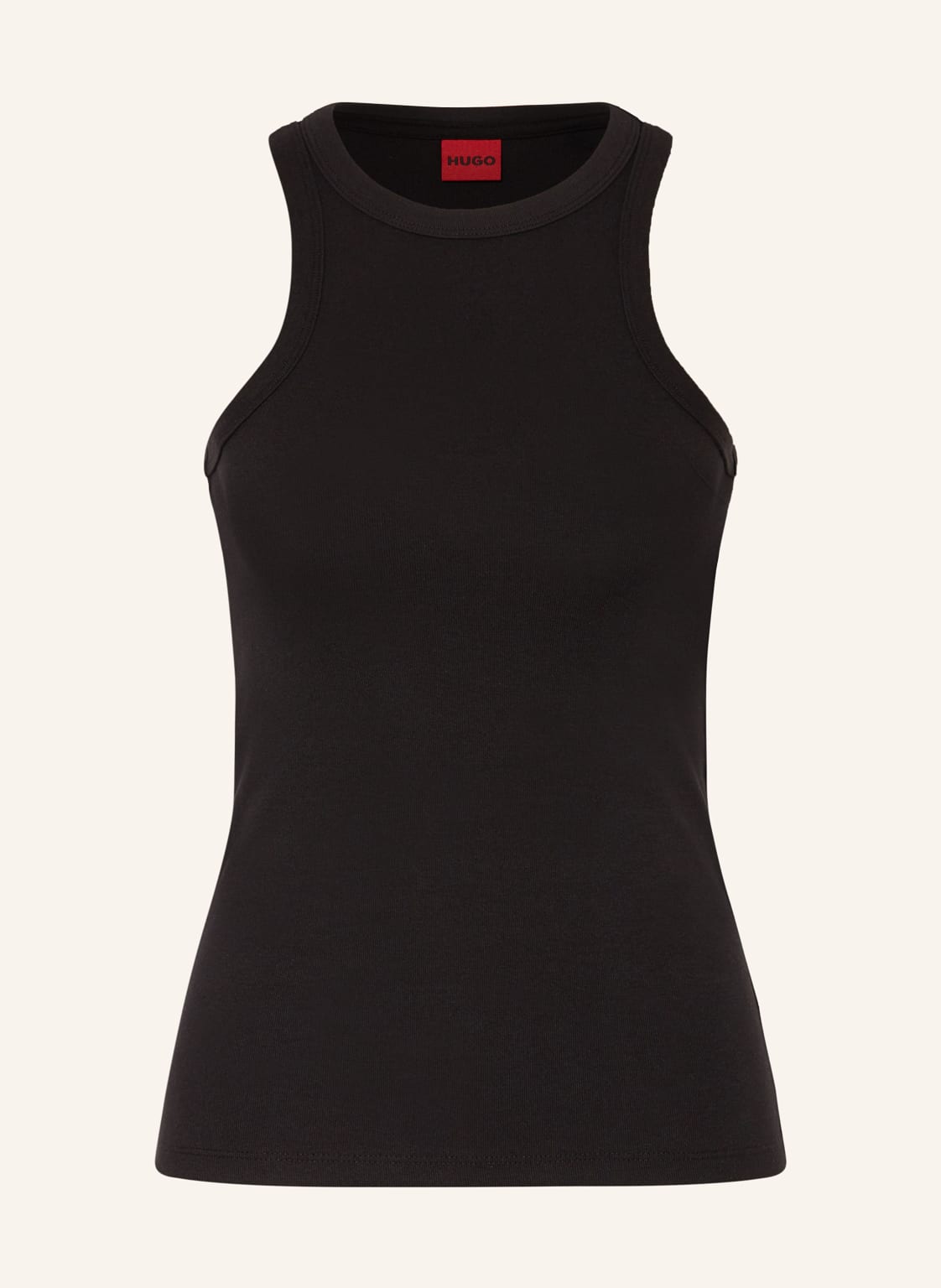 Hugo Top The Plain Tank schwarz Hugo Top The Plain Tank schwarz von HUGO
