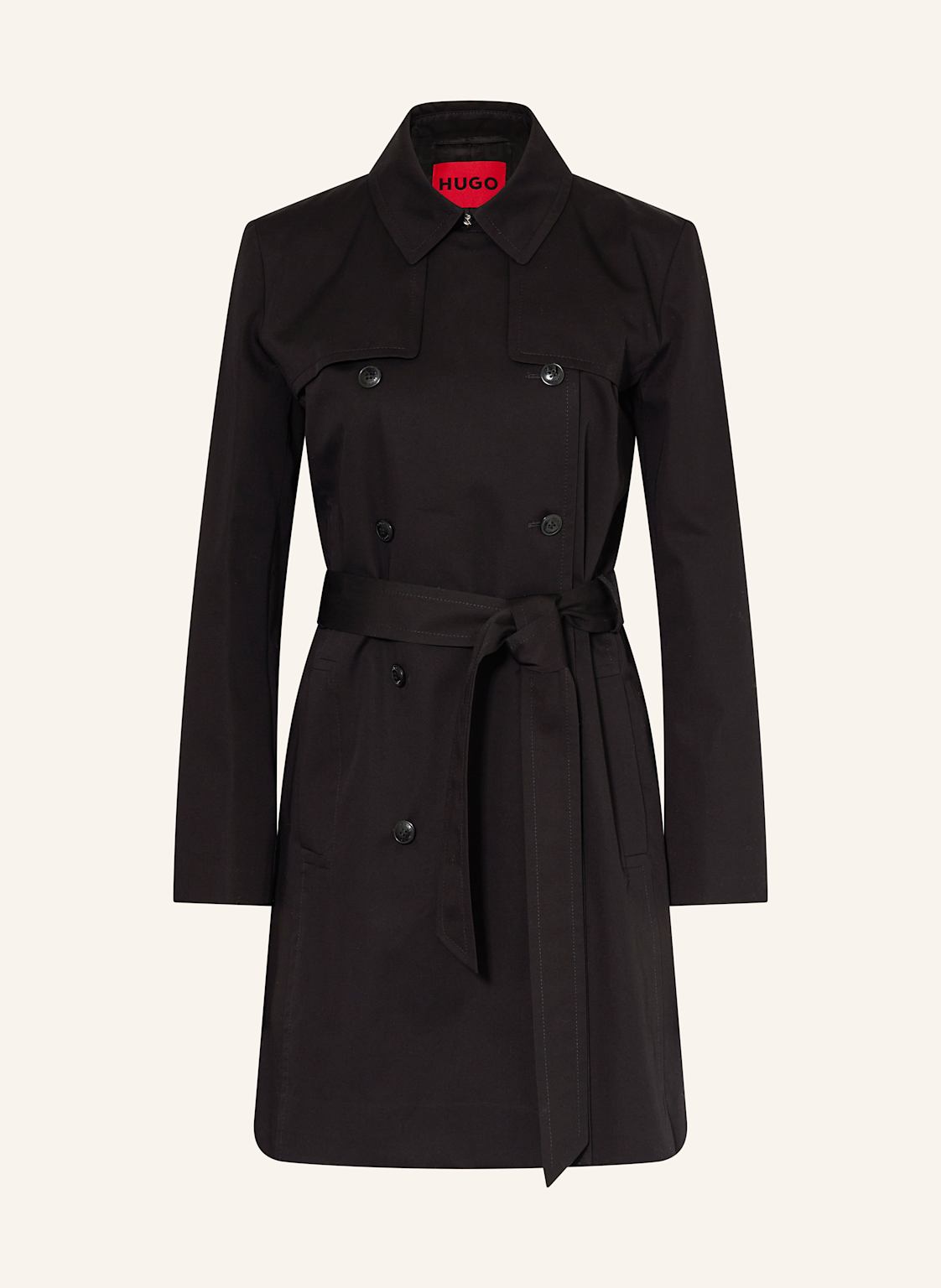 Hugo Trenchcoat Makares schwarz Hugo Trenchcoat Makares schwarz von HUGO