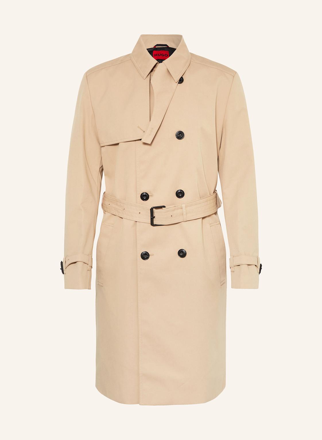 Hugo Trenchcoat Maluks beige von HUGO