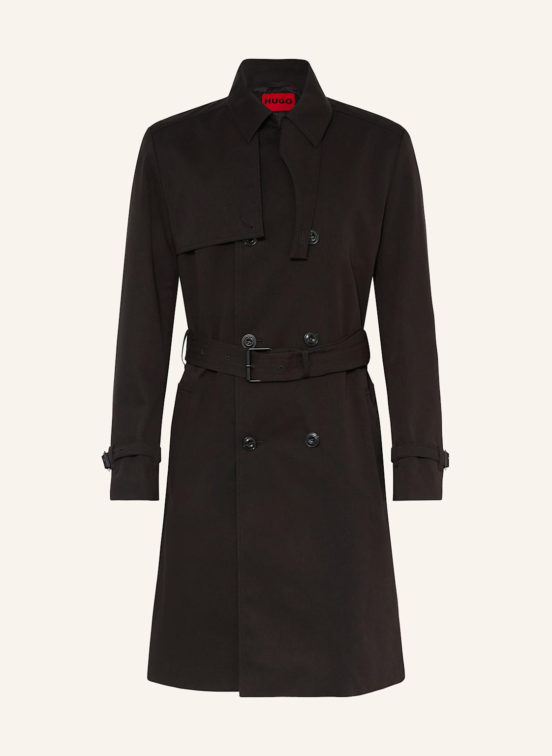 Hugo Trenchcoat Maluks schwarz Hugo Trenchcoat Maluks schwarz von HUGO