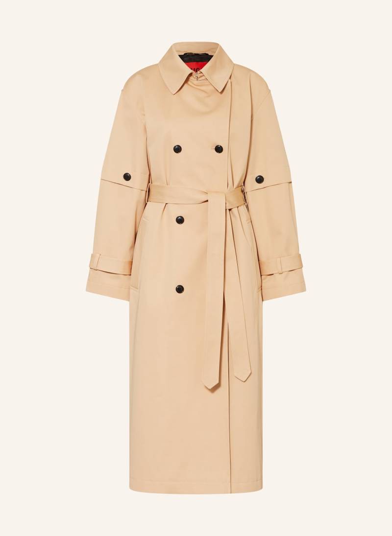 Hugo Trenchcoat Mirenda braun von HUGO