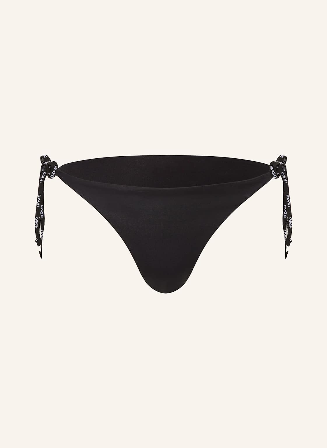 Hugo Triangel-Bikini-Hose Pure schwarz von HUGO