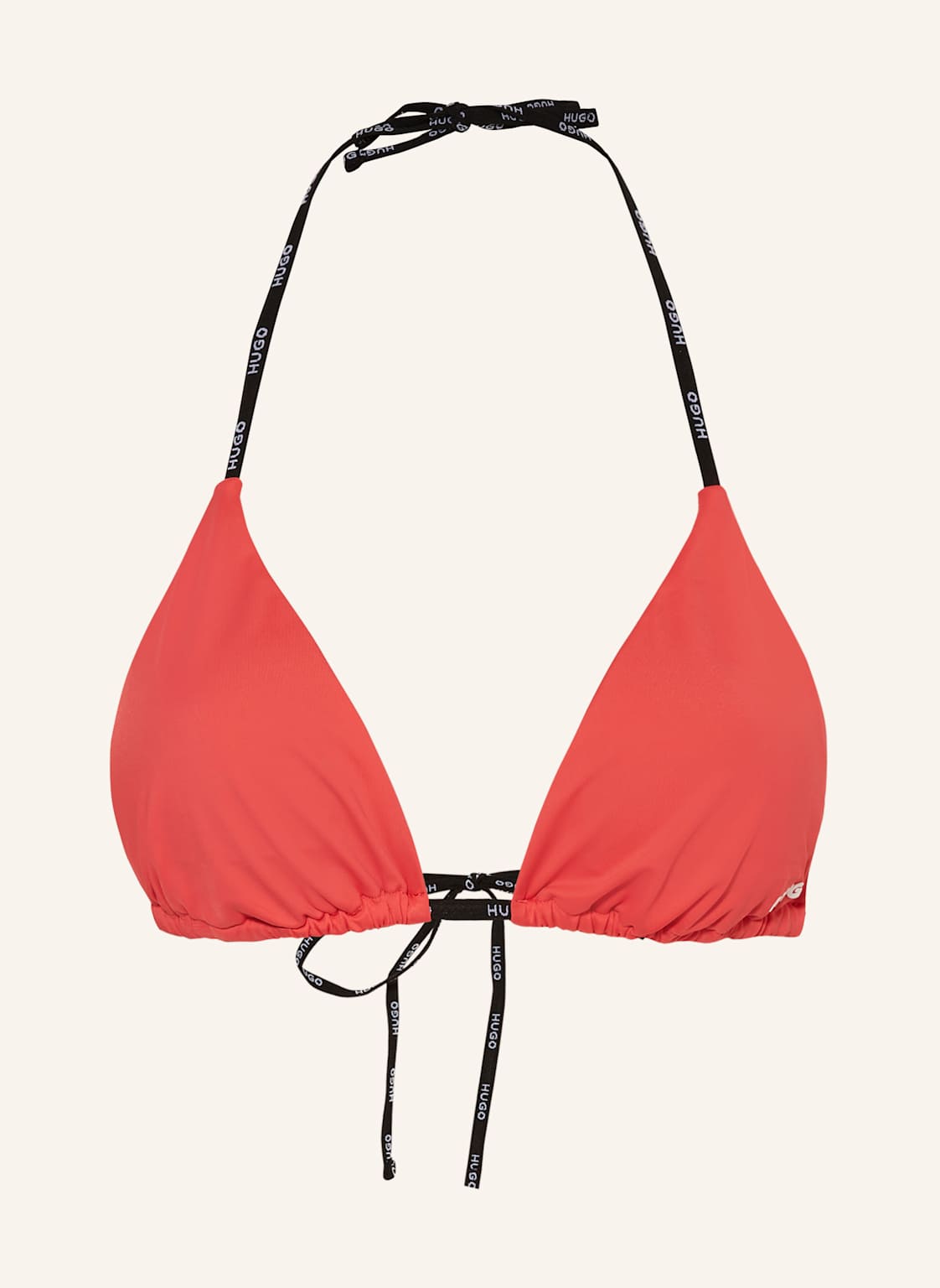 Hugo Triangel-Bikini-Top Pure rot von HUGO