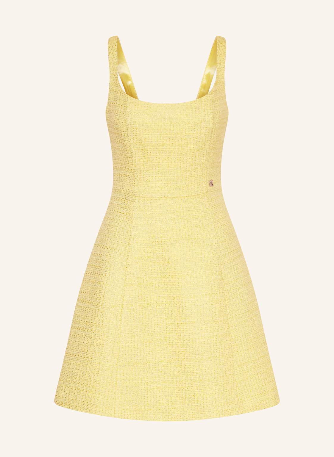 Hugo Tweed-Kleid Katera gelb Hugo Tweed-Kleid Katera gelb von HUGO