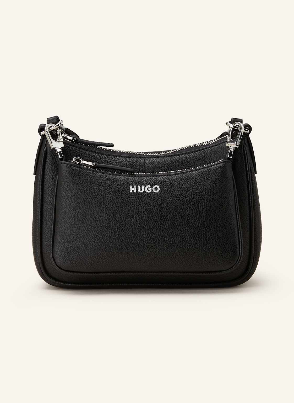 Hugo Umhängetasche Bel Multi Mit Pouch Und Münzetui schwarz von HUGO