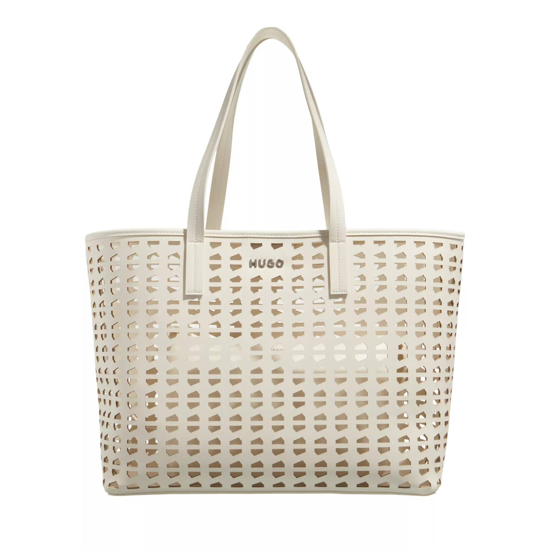 Hugo Schultertasche - Chris Shopper-CT - Gr. unisize - in Creme - für Damen von HUGO