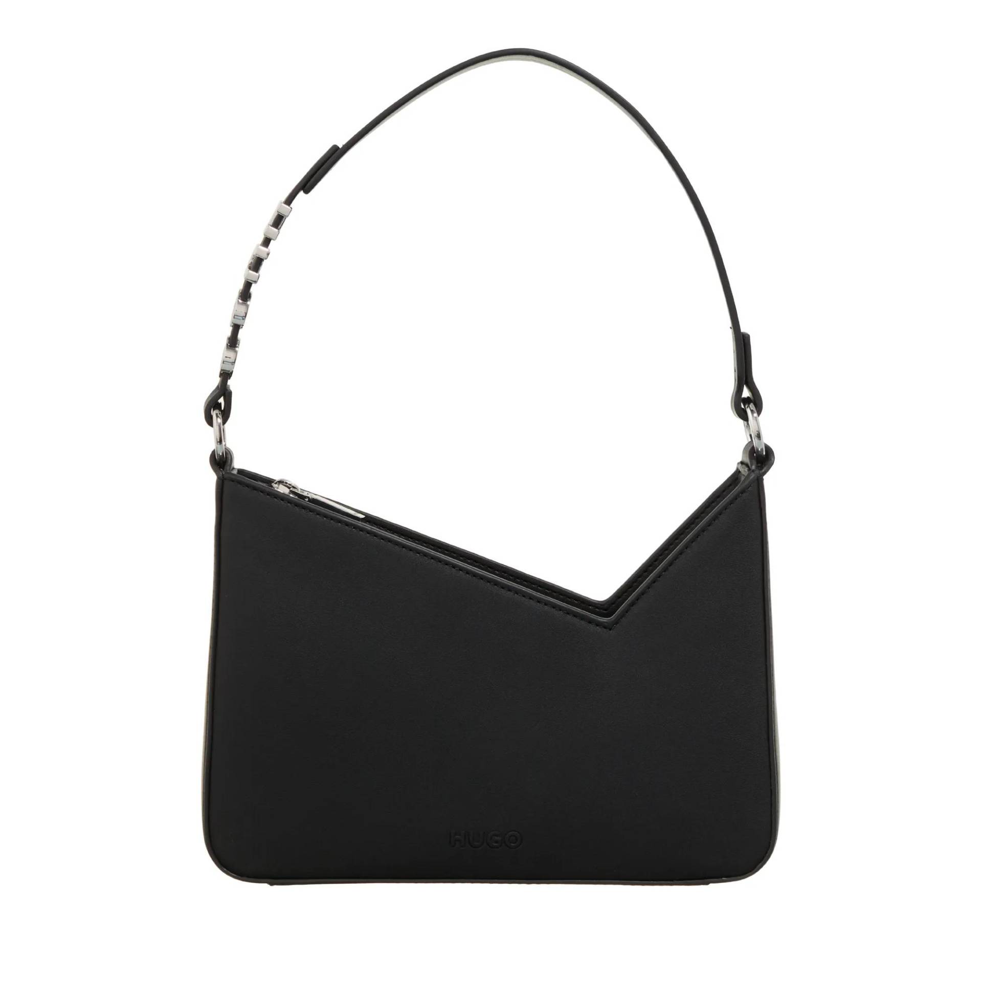 Hugo Schultertasche - Mel Shoulder Bag-Re - Gr. unisize - in Schwarz - für Damen von HUGO