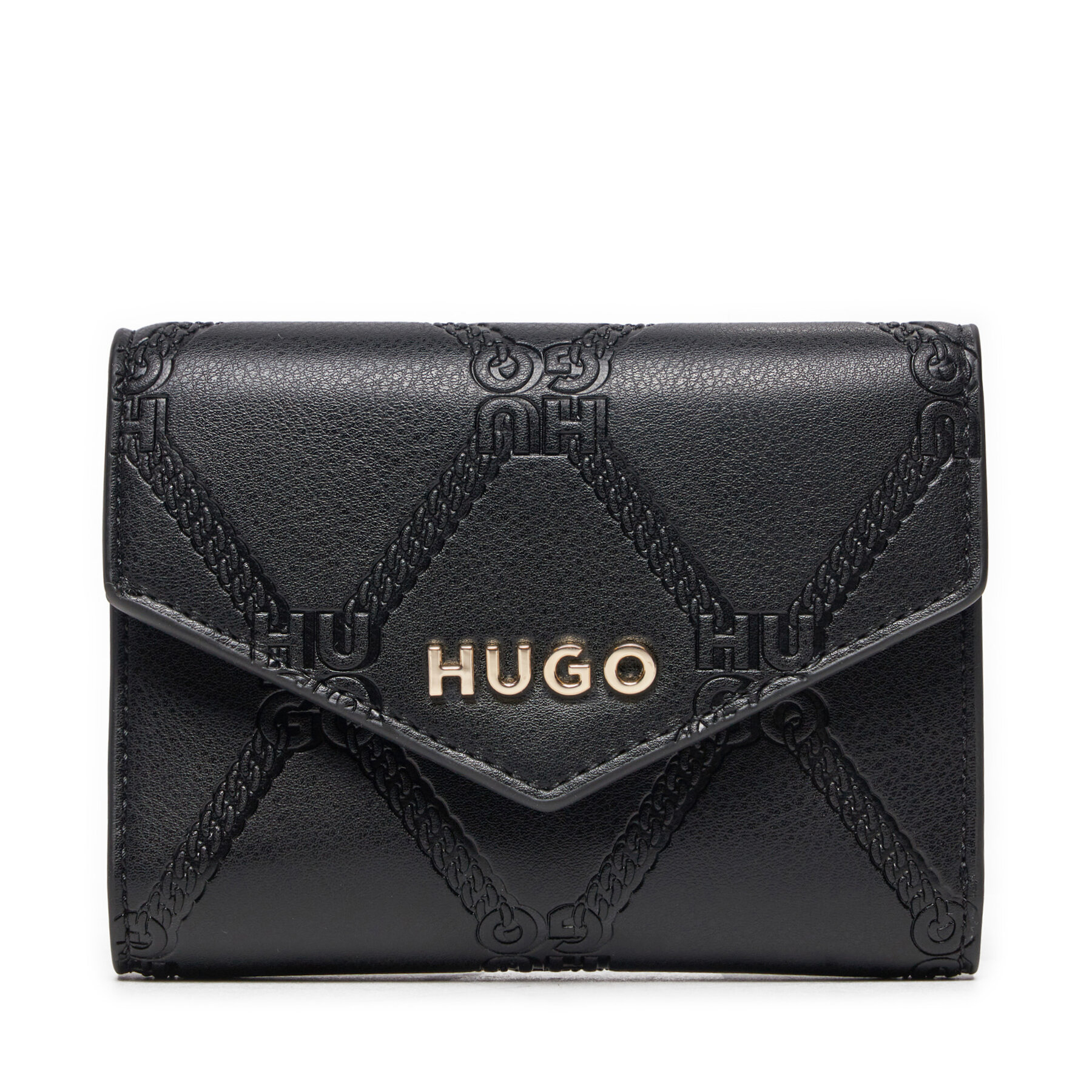 Kleine Damen Geldbörse HUGO Chris 50535929 Schwarz von HUGO