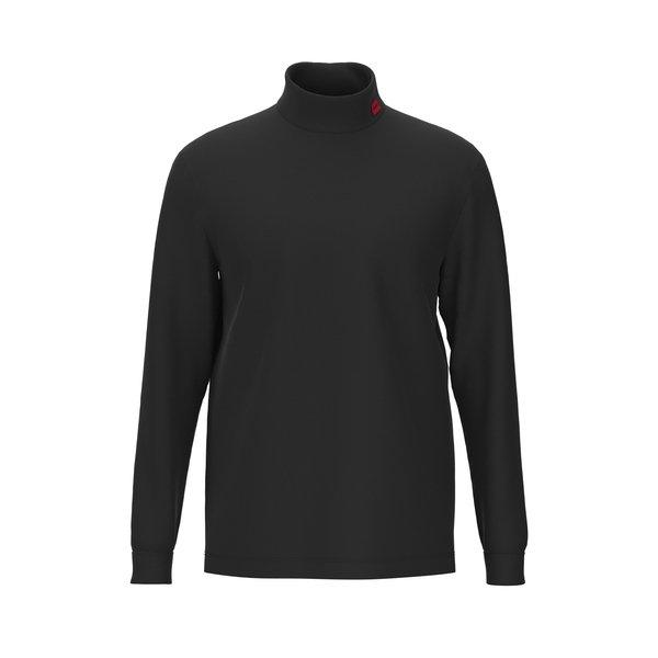 Longsleeve Bequem Sitzend-derollo224 Herren Schwarz L von HUGO