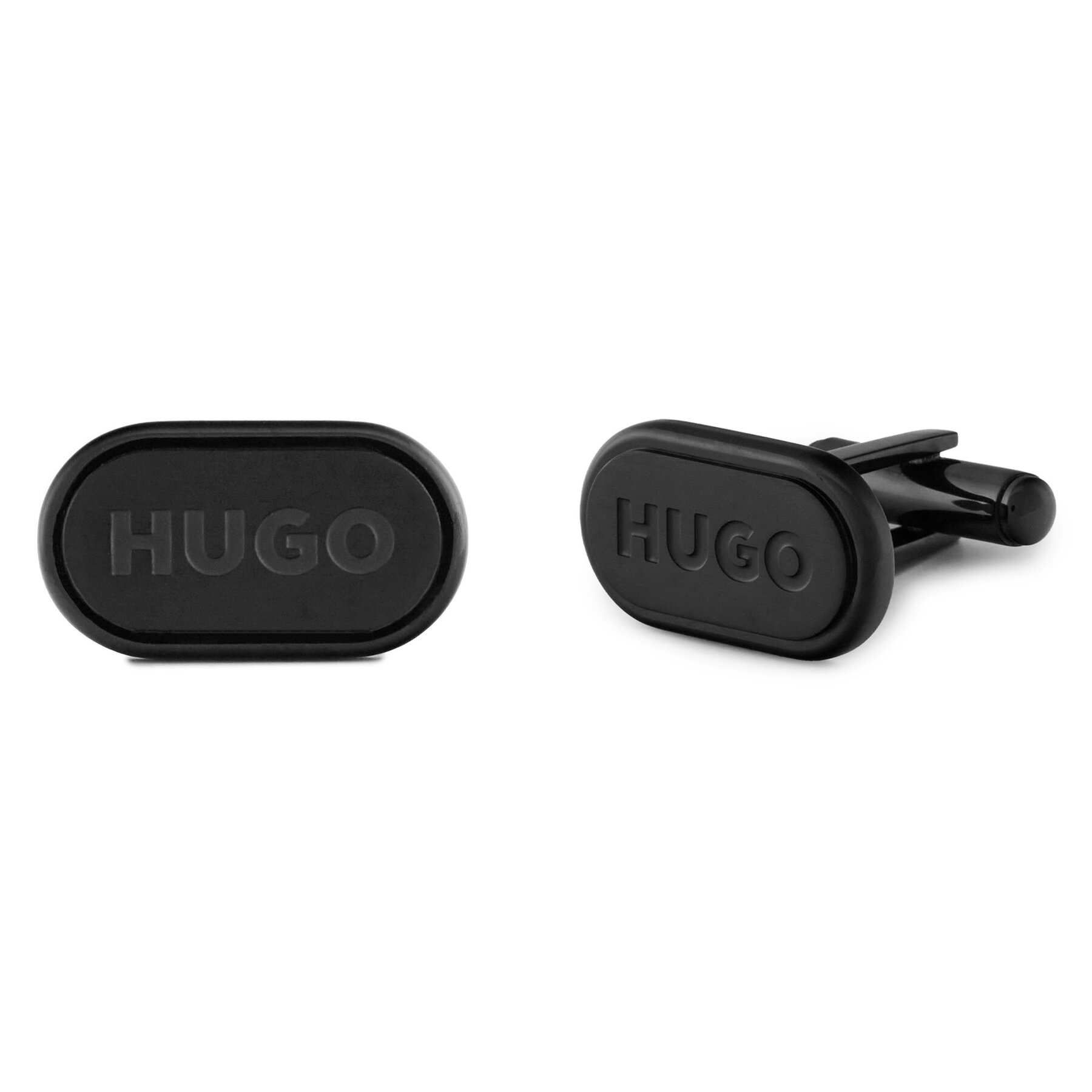 Manschettenknöpfe HUGO E-Classic-Cuf 50494892 Schwarz von HUGO