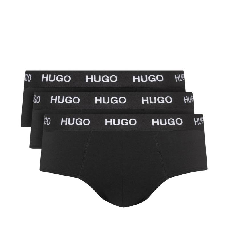 Hugo - Triopack, Slips, für Herren, Black, Größe S von Hugo