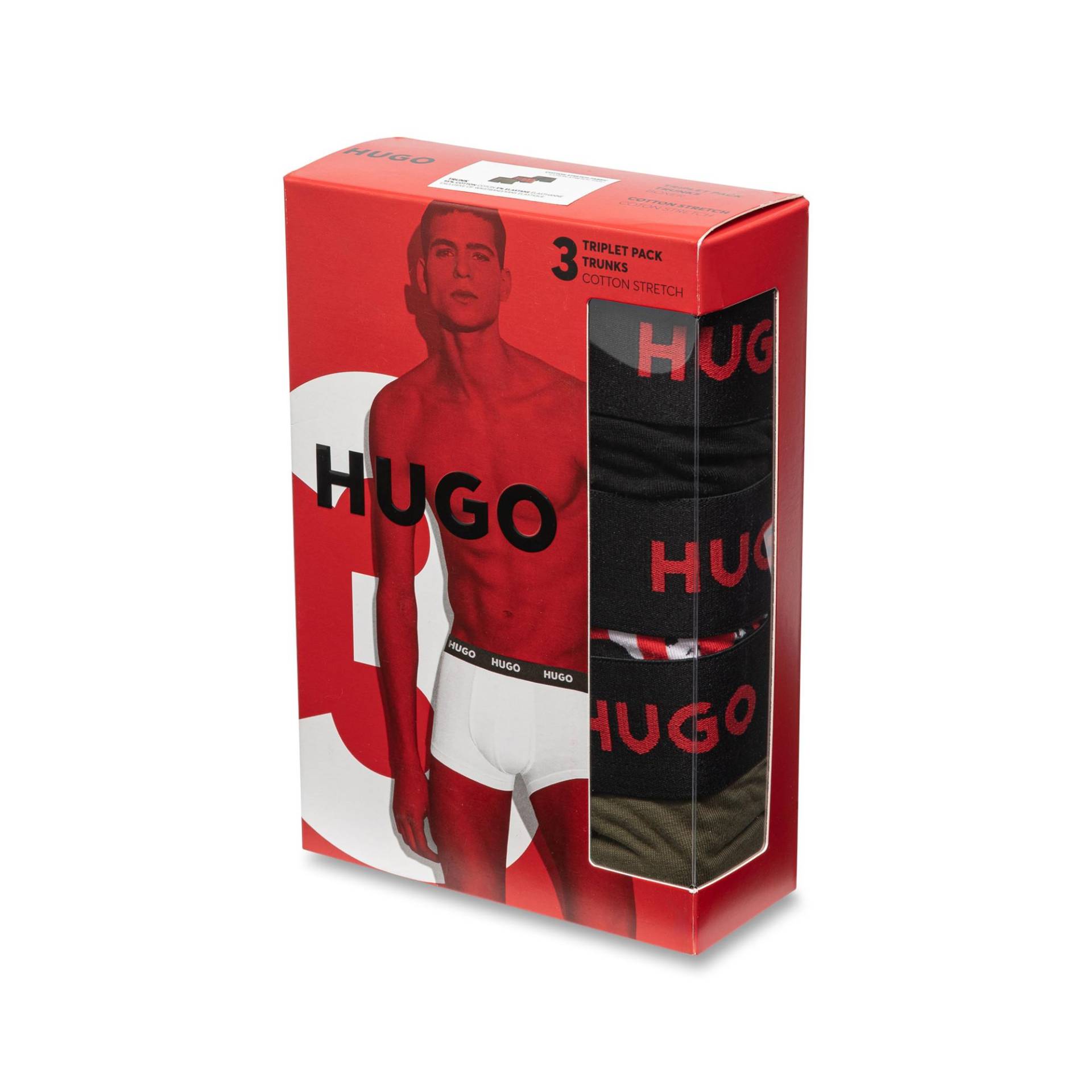 Multipack, Hipsters Herren Dunkelgrün S von HUGO