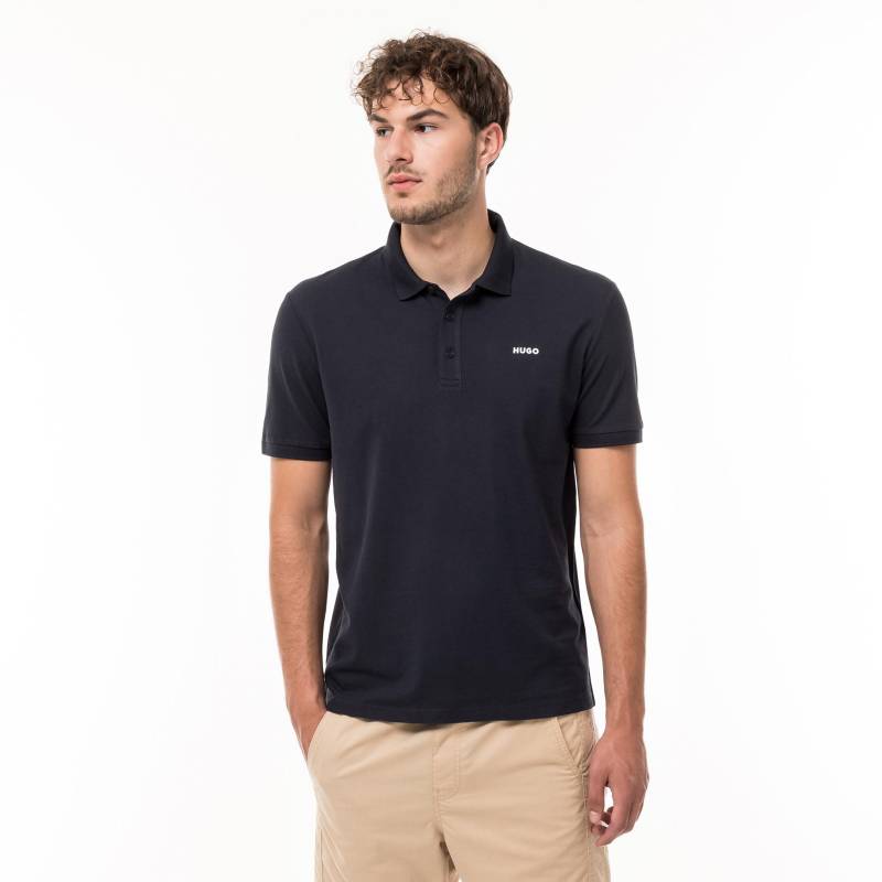 Poloshirt, Kurzarm Herren Dunkelblau L von HUGO