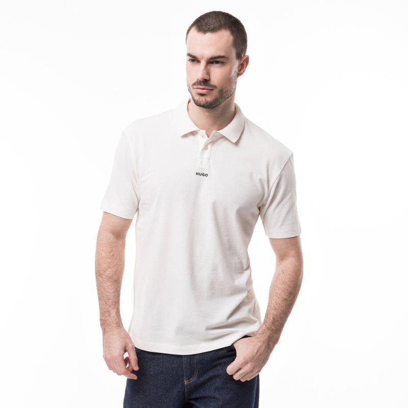 Poloshirt, Kurzarm Herren Ecru L von HUGO