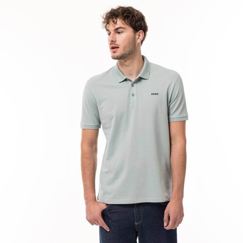 Poloshirt, Kurzarm Herren Hellblau L von HUGO