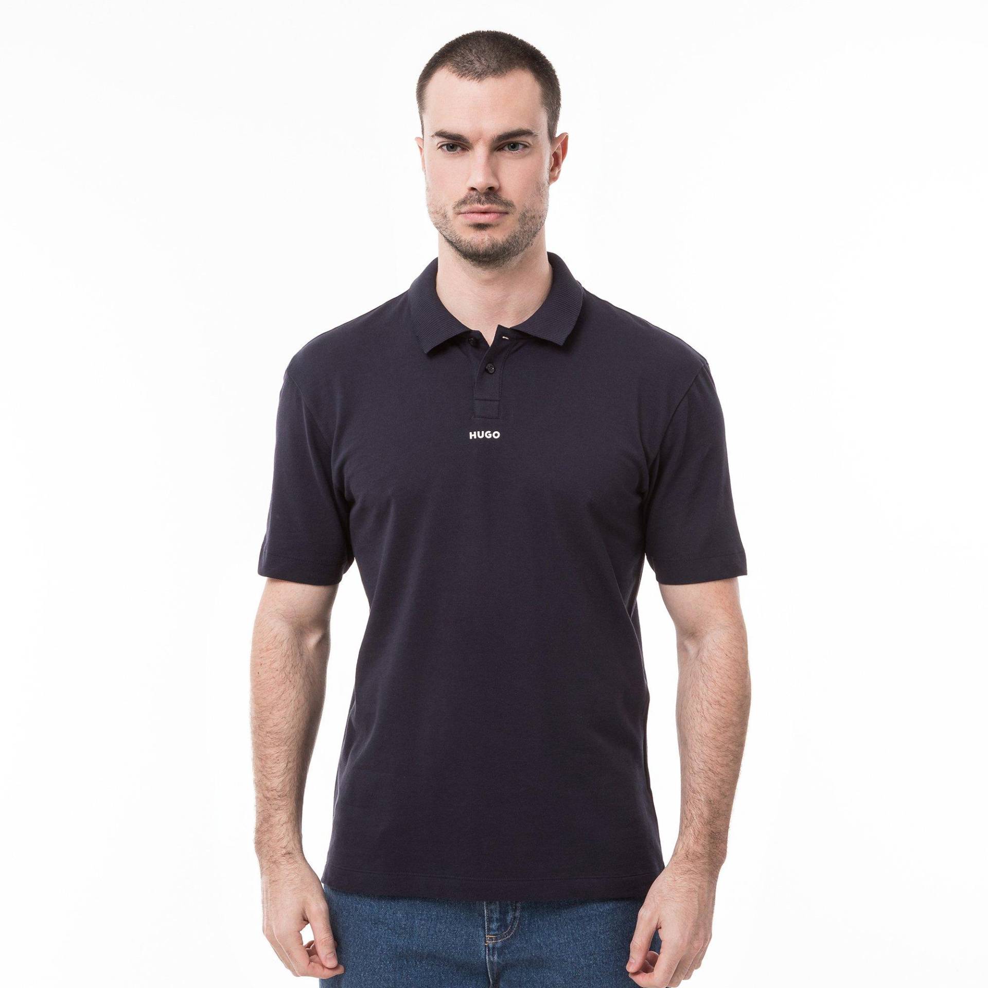 Hugo - Poloshirt, kurzarm, für Herren, Marine, Größe L von Hugo