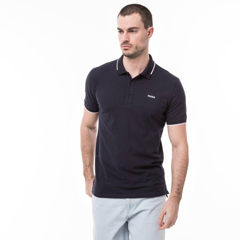 Poloshirt, Kurzarm Herren Mitternachtsblau S von HUGO