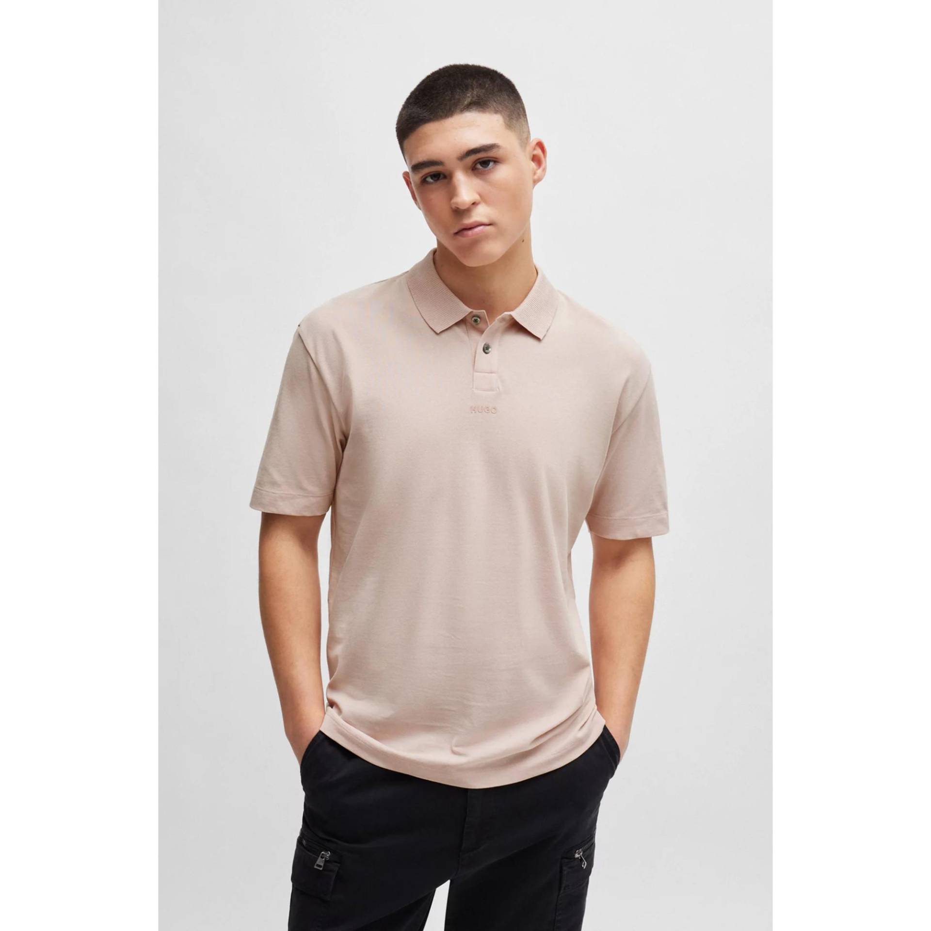 Poloshirt, Kurzarm Herren Pink L von HUGO