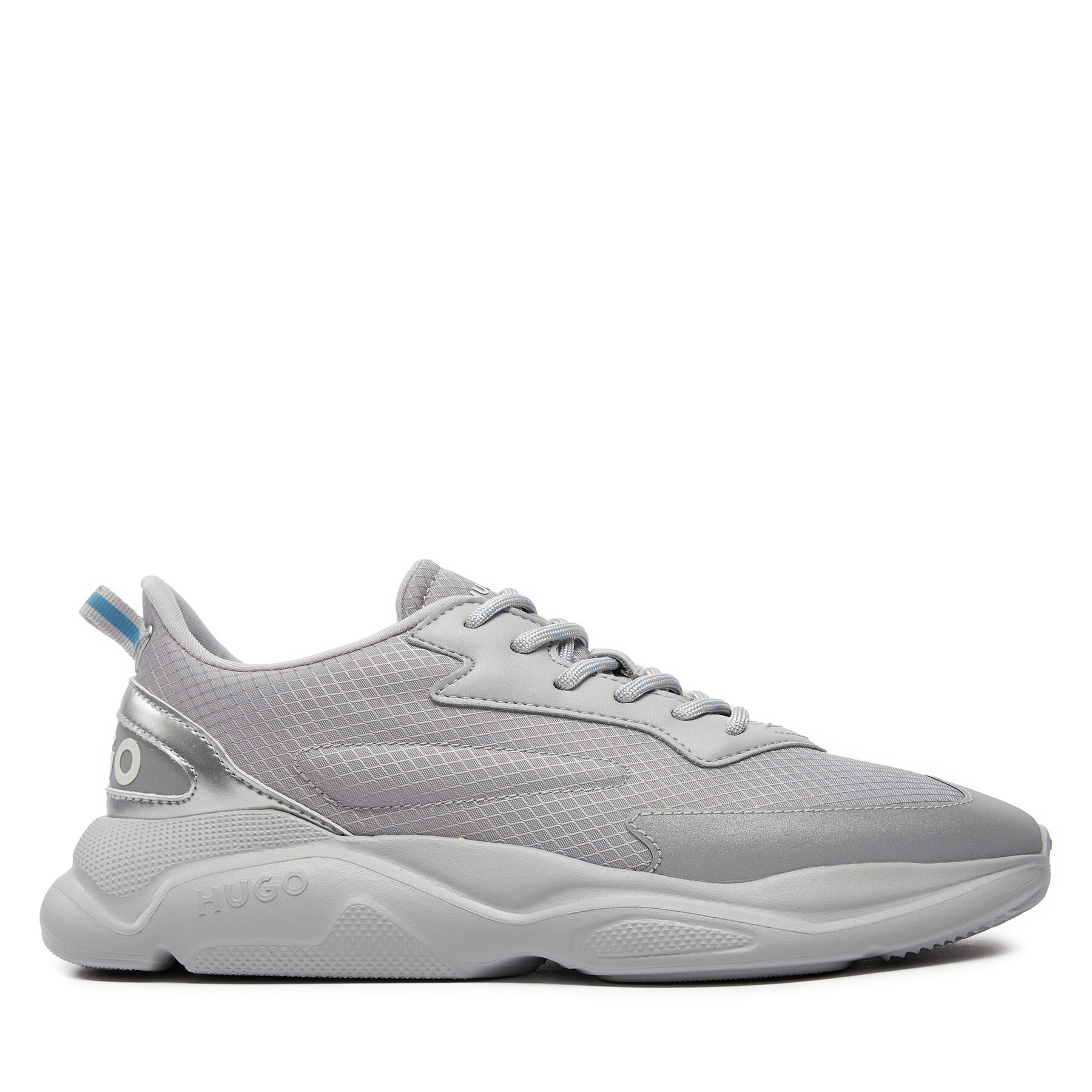 Sneakers Hugo Leon Runn Ripstop 50517154 Silberfarben Sneakers Hugo Leon Runn Ripstop 50517154 Silberfarben von HUGO