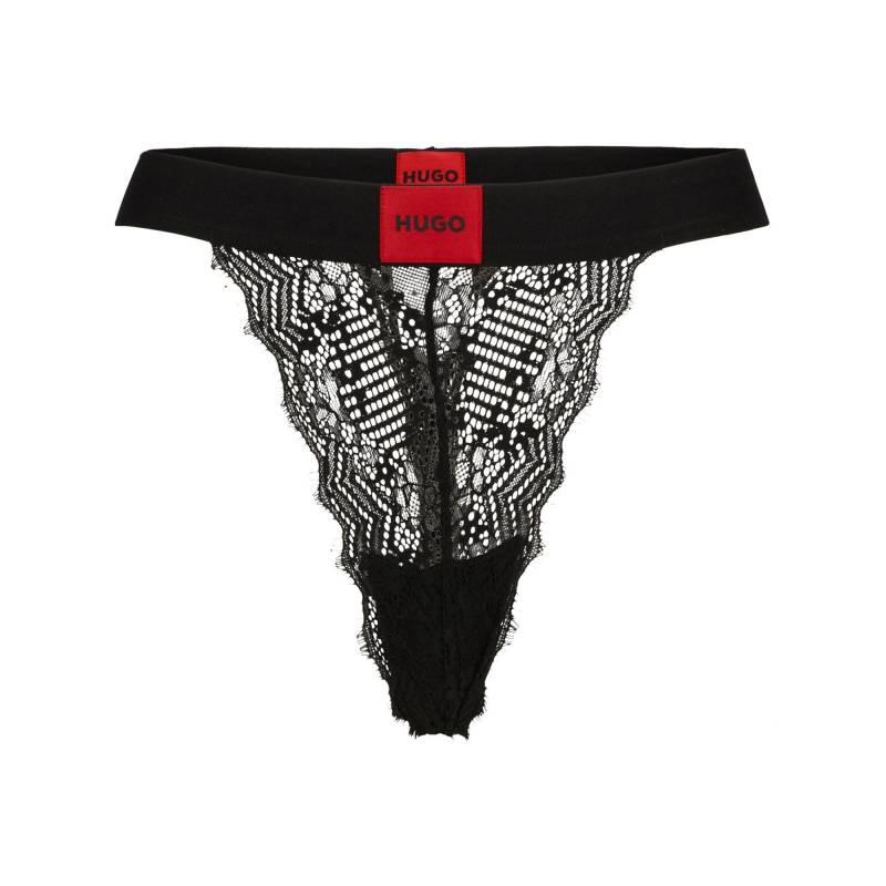 Hugo - String, für Damen, Black, Größe L von Hugo