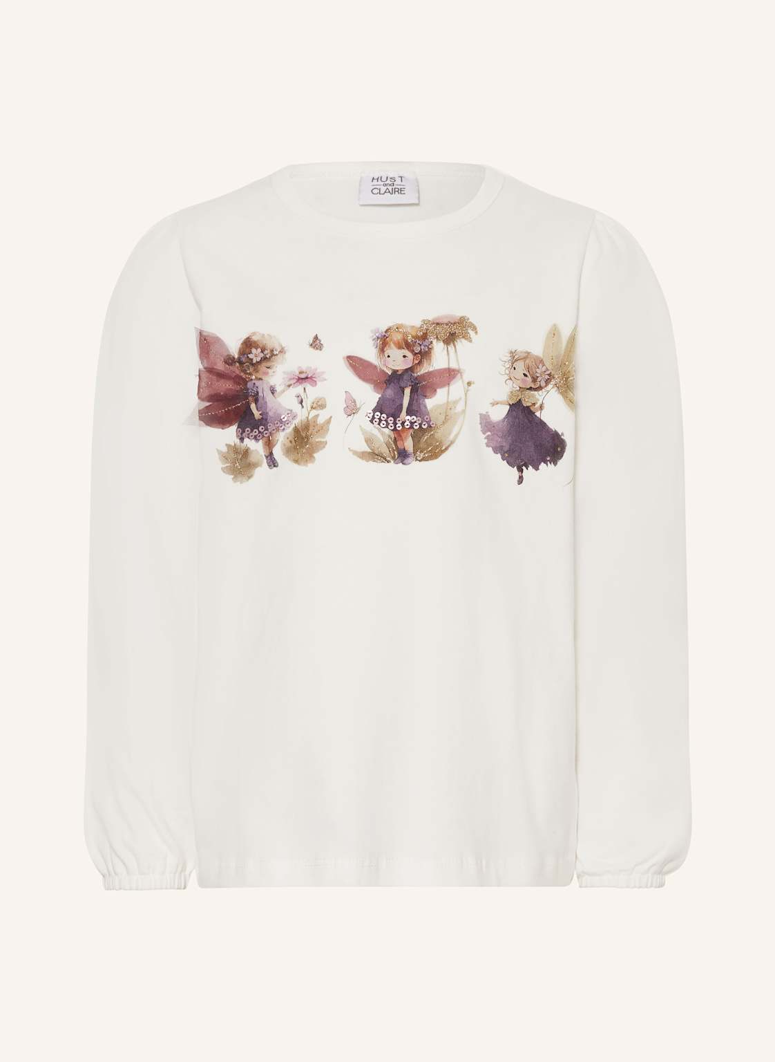 Hust And Claire Longsleeve Hcalma weiss von HUST and CLAIRE