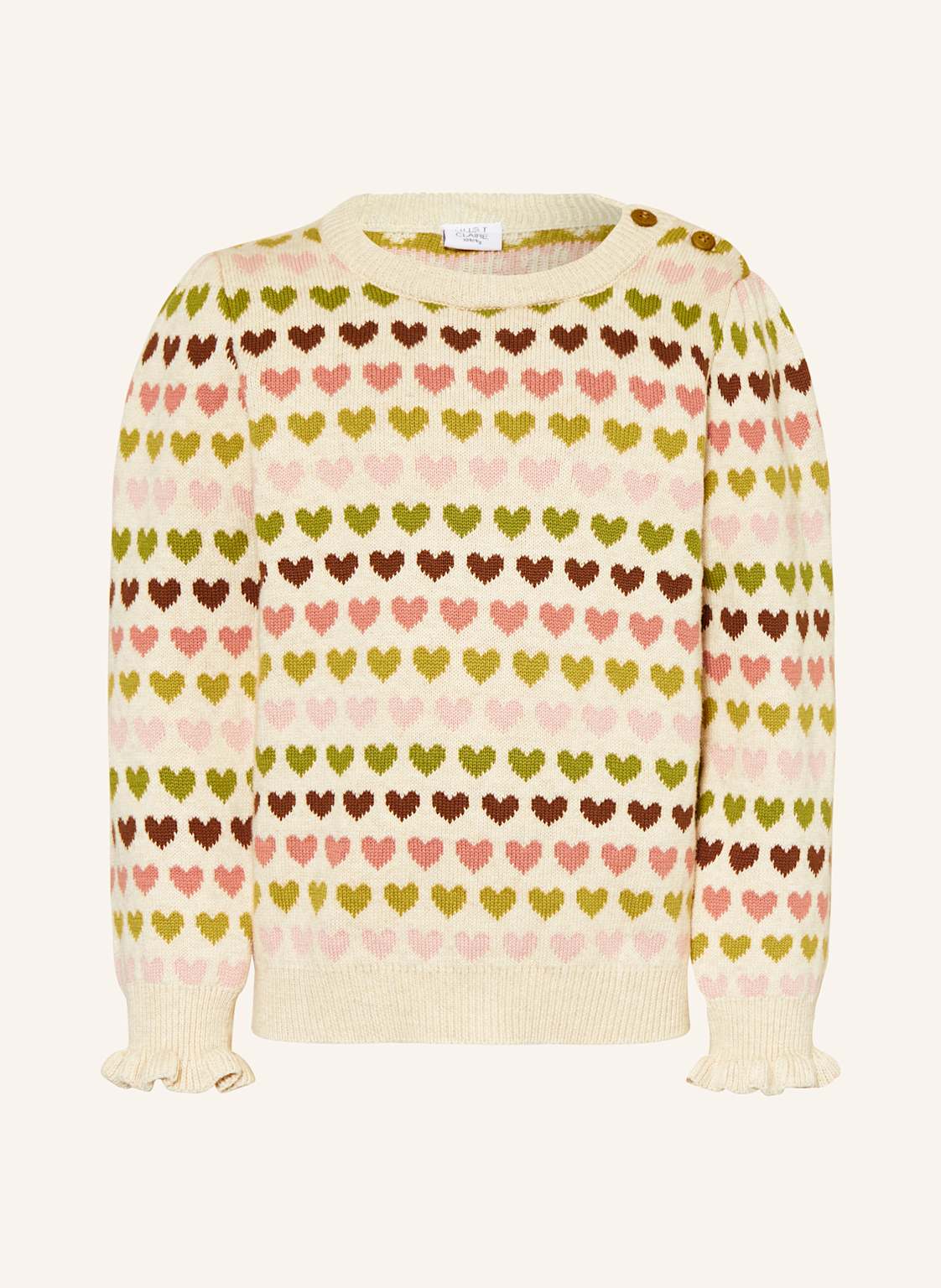 Hust And Claire Pullover Hc Pani beige von HUST and CLAIRE