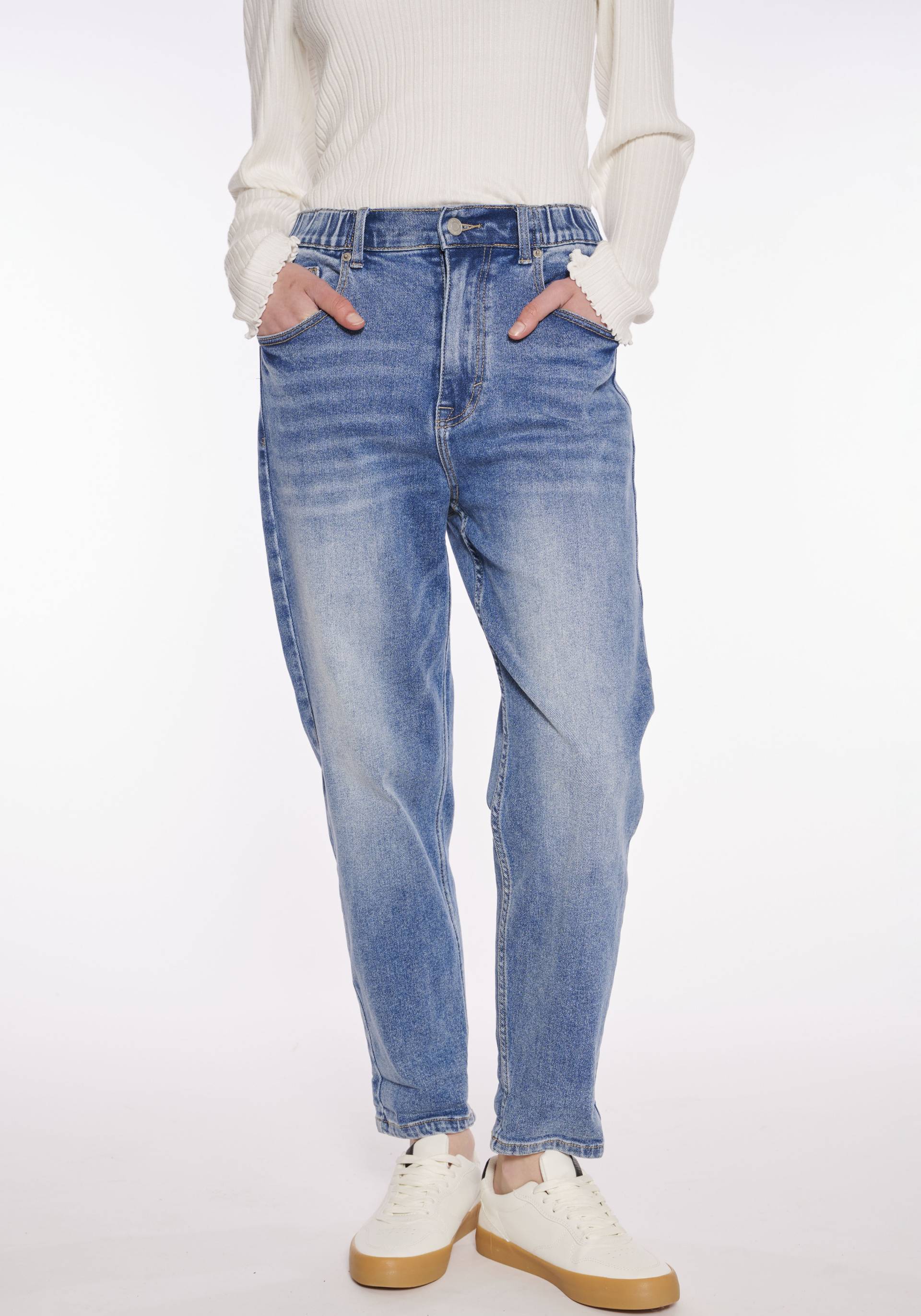 HaILY’S High-waist-Jeans »LG HW C JN Mirell«, mit Gummizug am Bund HaILY’S High-waist-Jeans »LG HW C JN Mirell«, mit Gummizug am Bund von HaILY’S