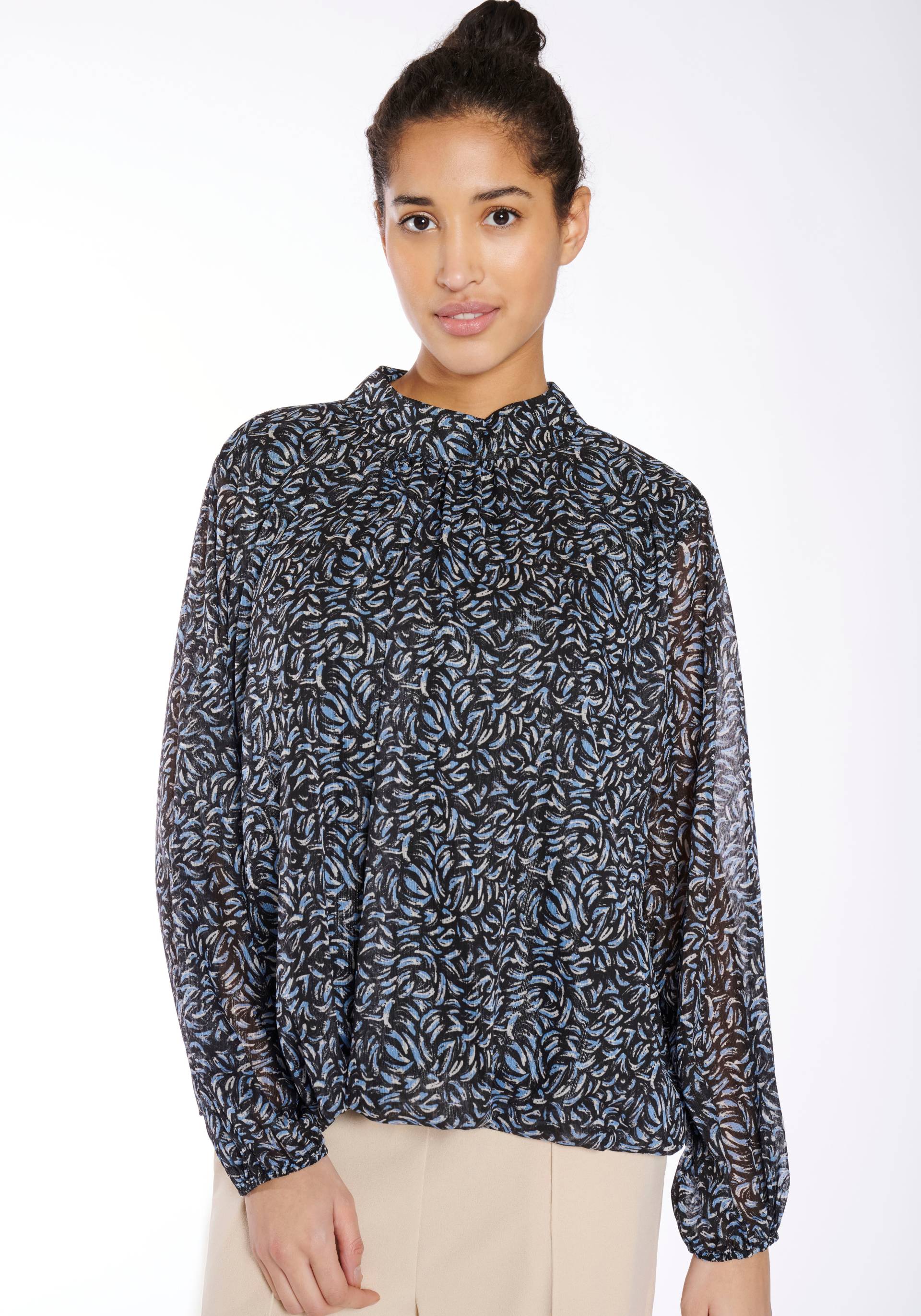 HaILY’S Schlupfbluse »LS P TP Re44ni Glitter«, mit Allover Muster HaILY’S Schlupfbluse »LS P TP Re44ni Glitter«, mit Allover Muster von HaILY’S