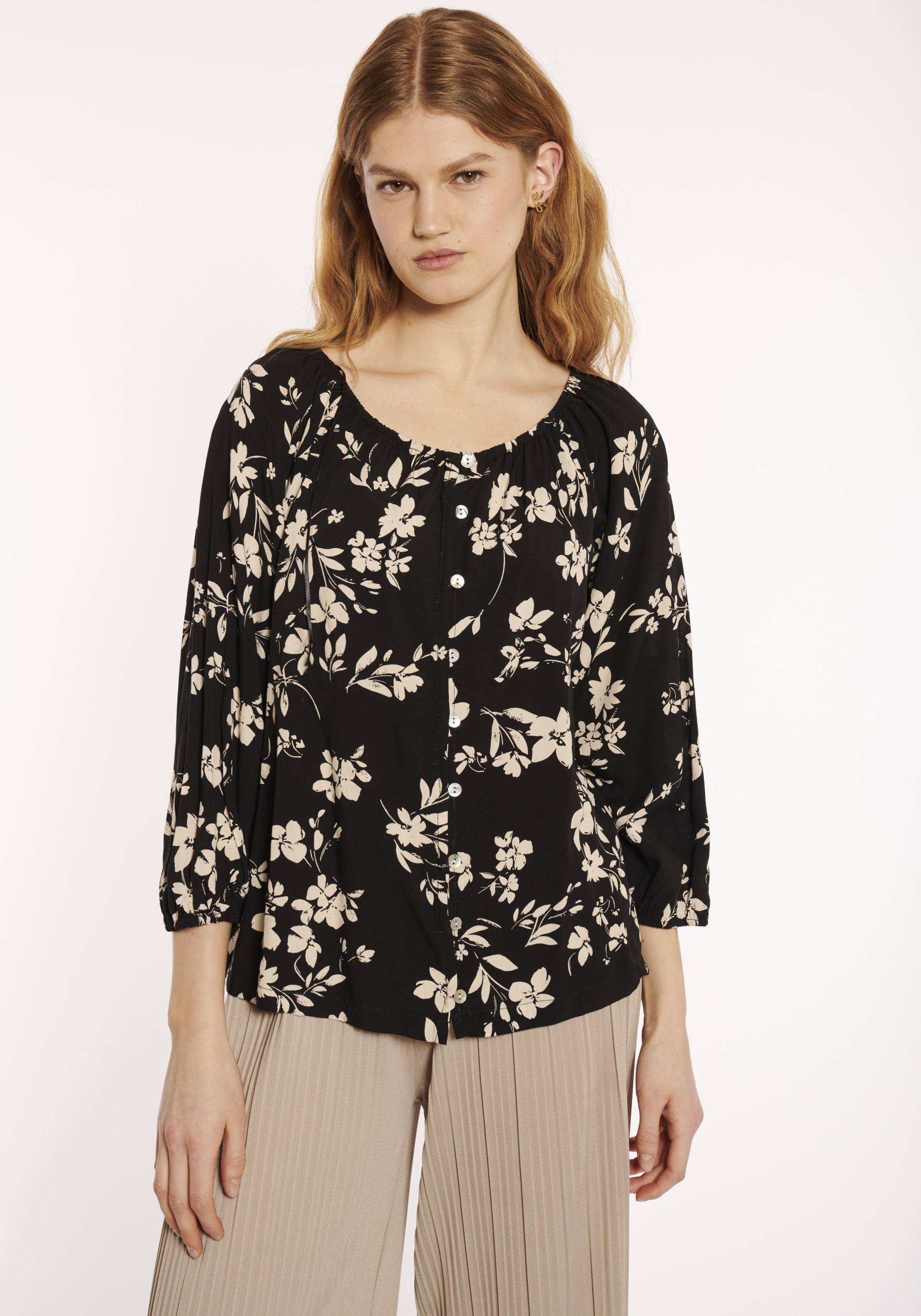 HaILY’S Druckbluse »3/4 V BL Su44na« von HaILY’S