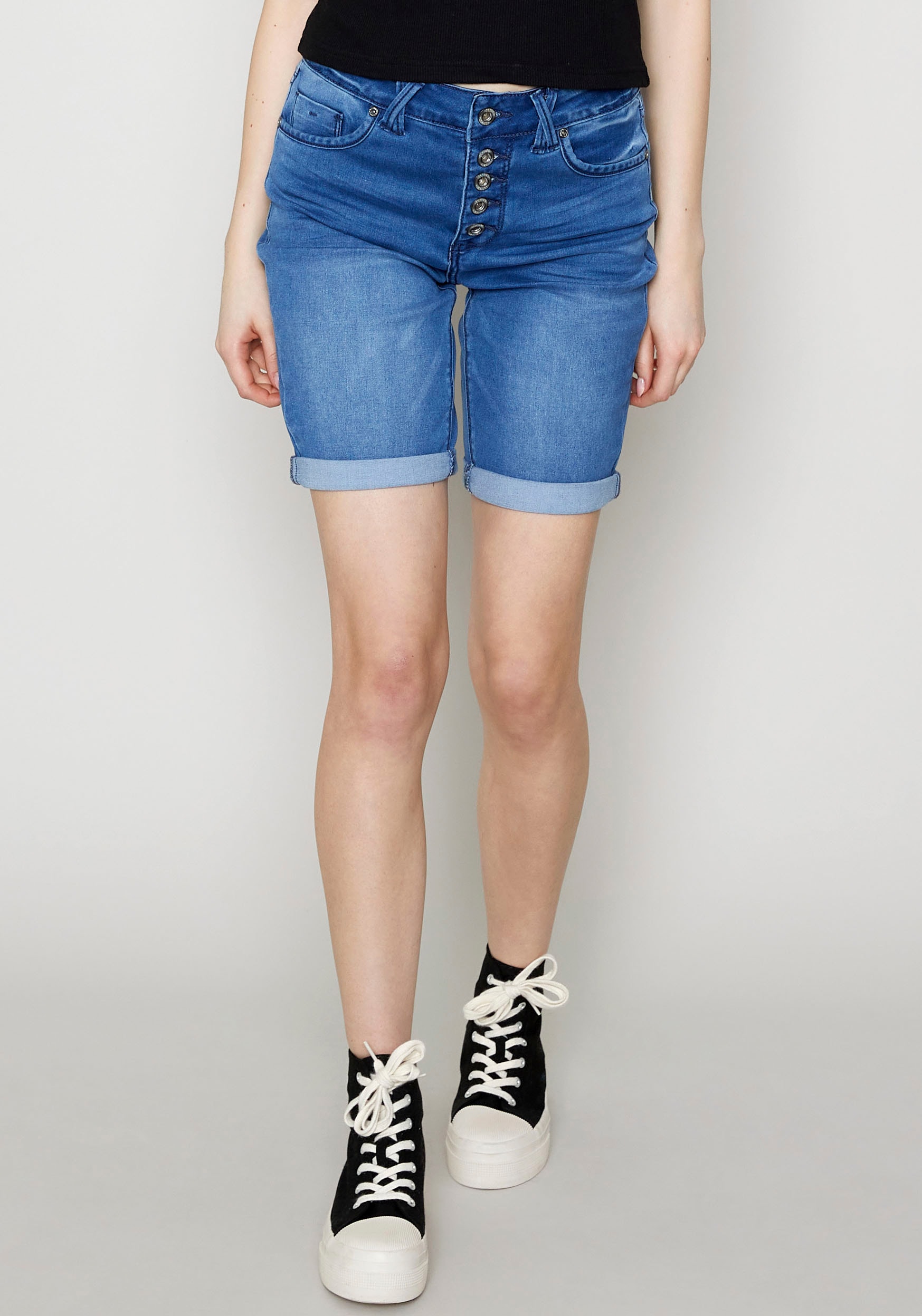 HaILY’S Jeansshorts »SH C JN Al44ma«, (1 tlg.), aus elastischem Denim von HaILY’S