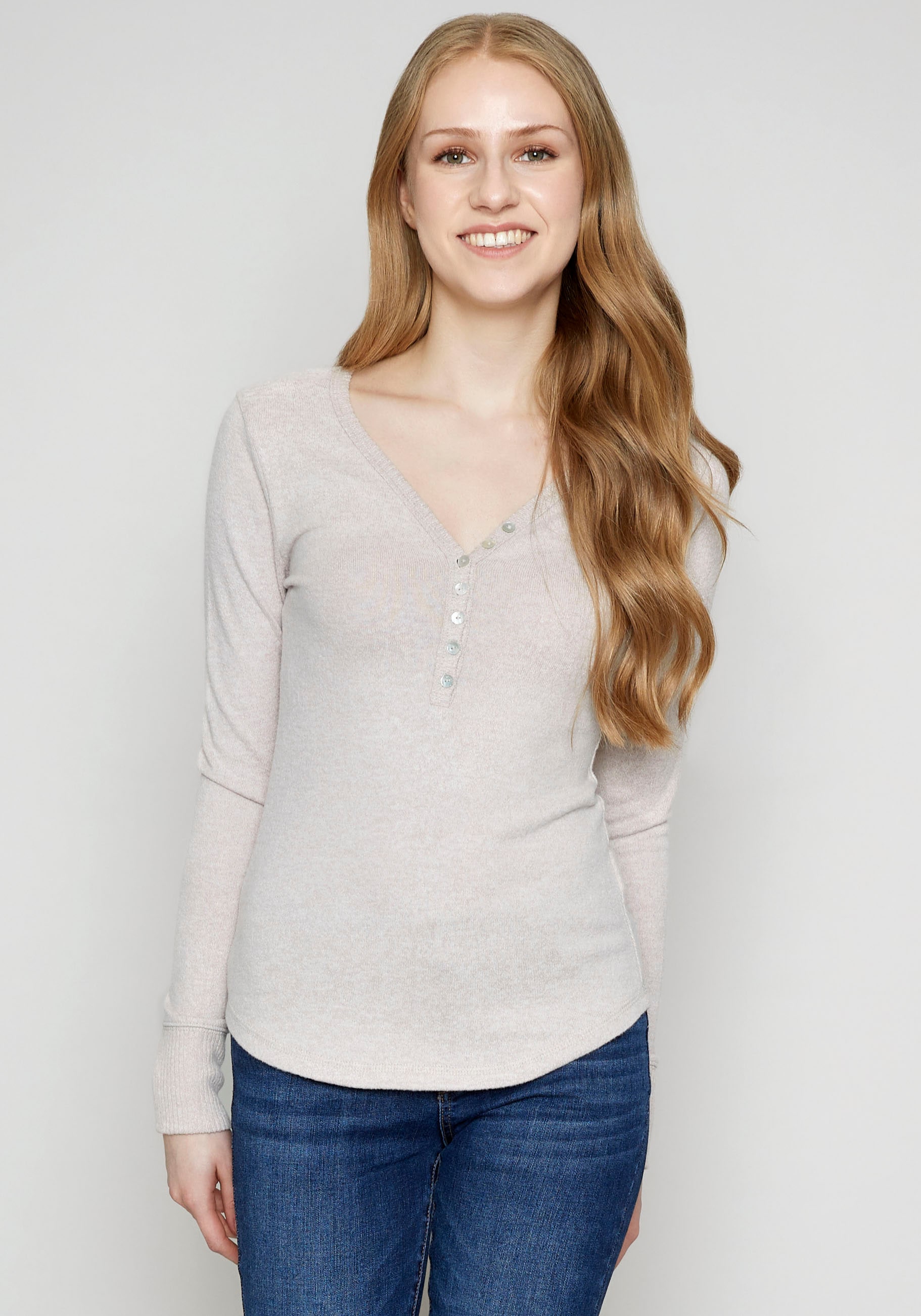 HaILY’S Langarmshirt »LS V TP Li44v« von HaILY’S