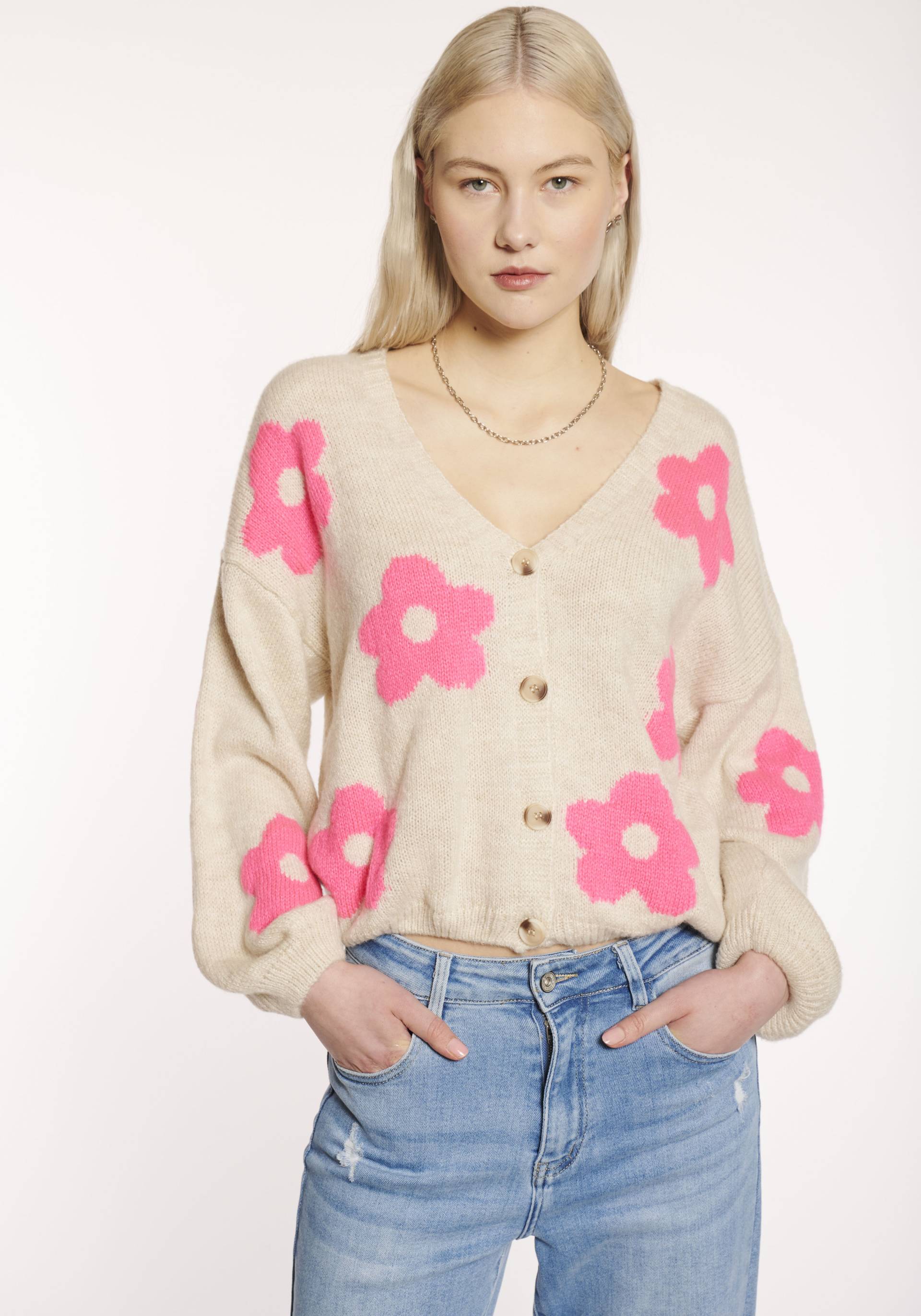 HaILY’S Strickjacke »LS A CD Fl44ower« HaILY’S Strickjacke »LS A CD Fl44ower« von HaILY’S